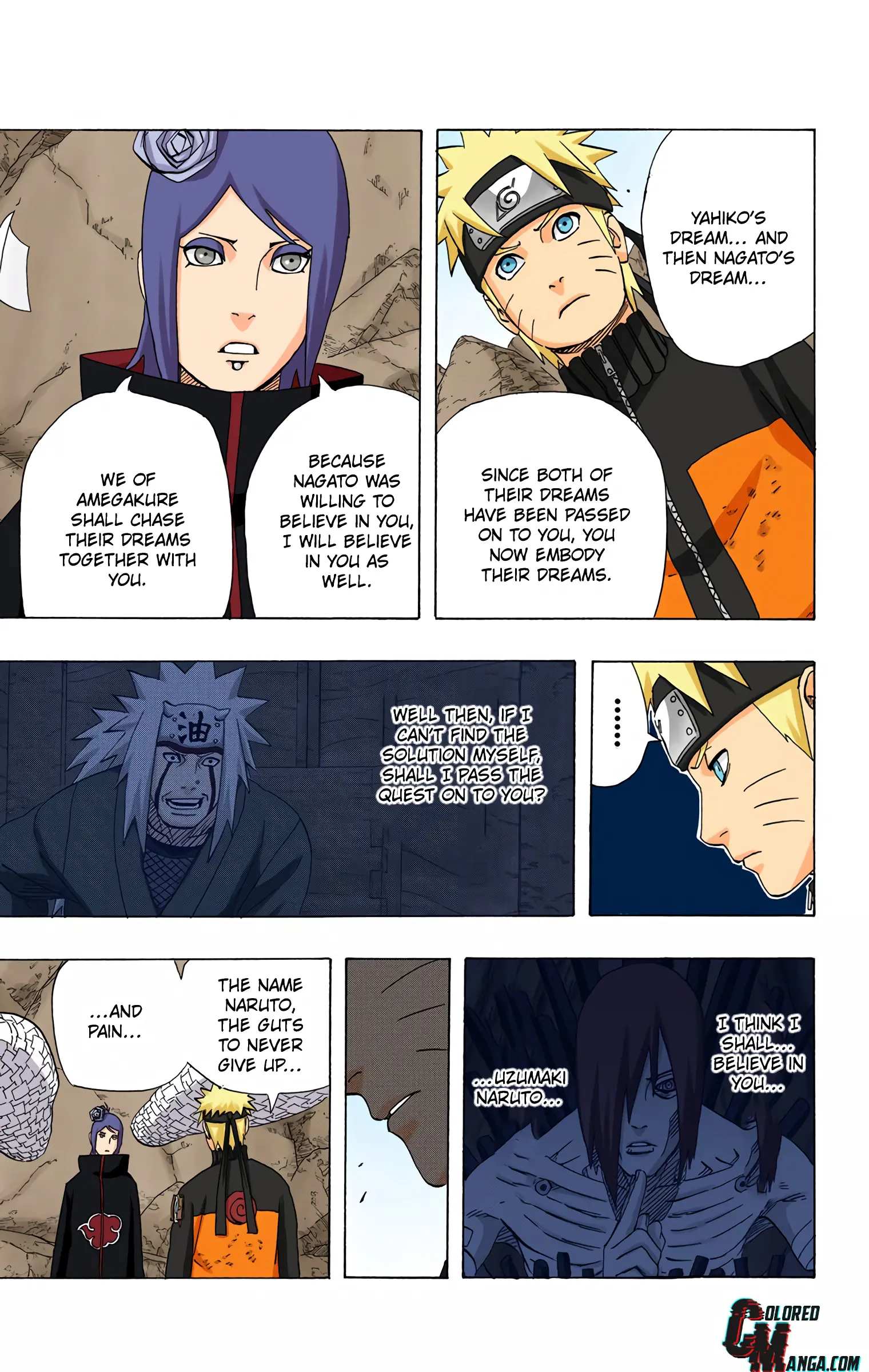 Naruto Colored Manga Online, chapter 449, page 15