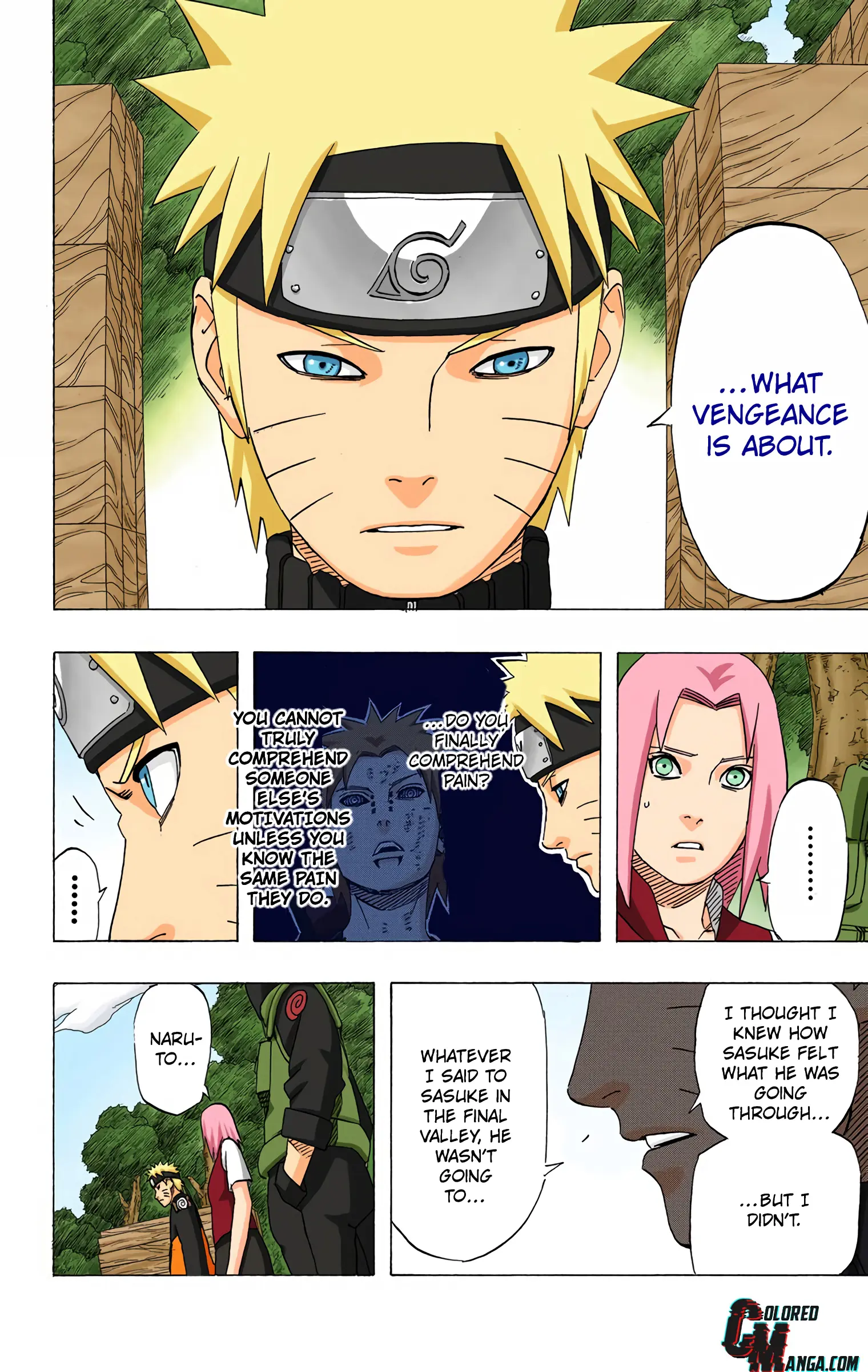 Naruto Colored Manga Online, chapter 451, page 9