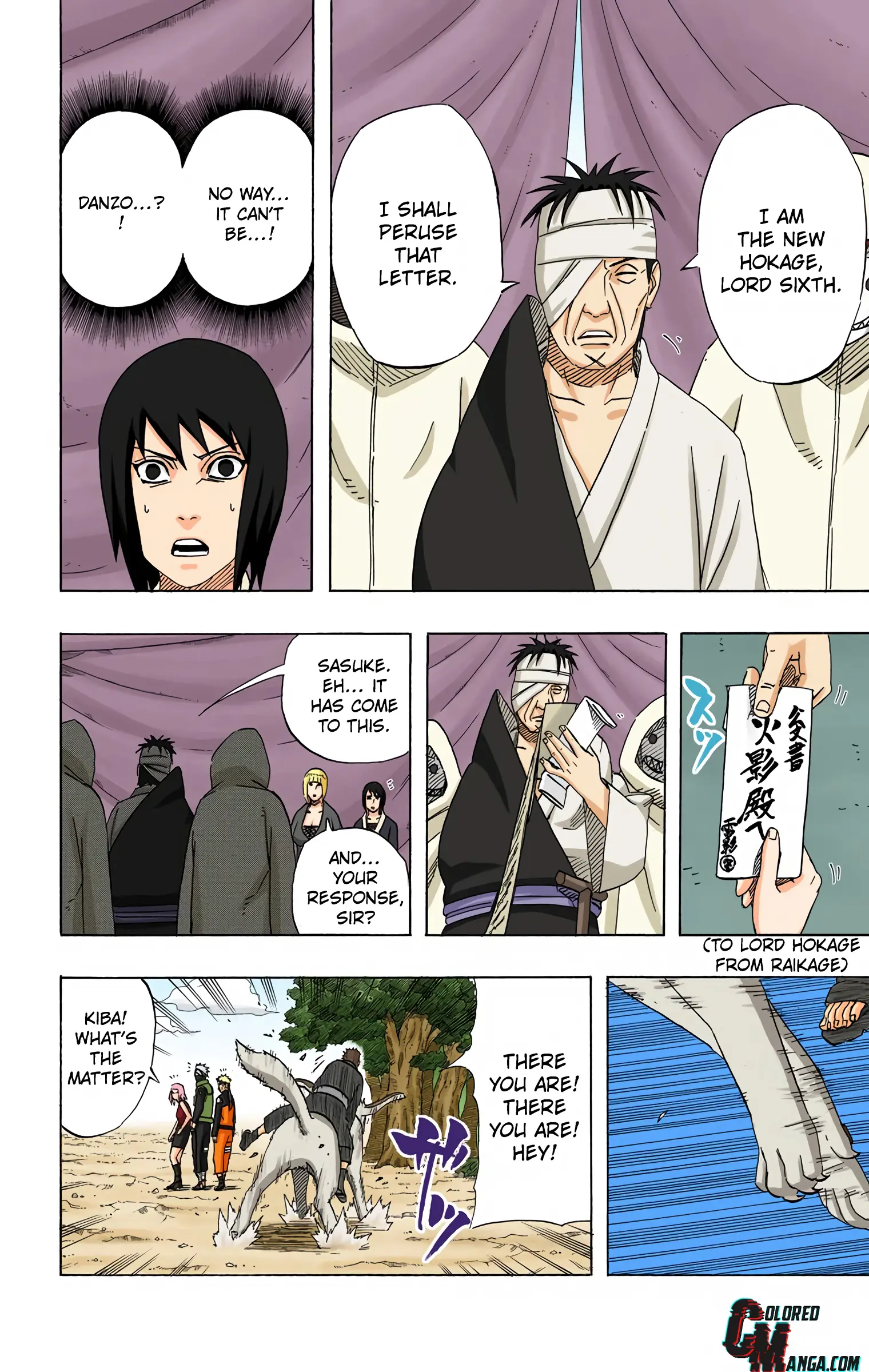 Naruto Colored Manga Online, chapter 451, page 15