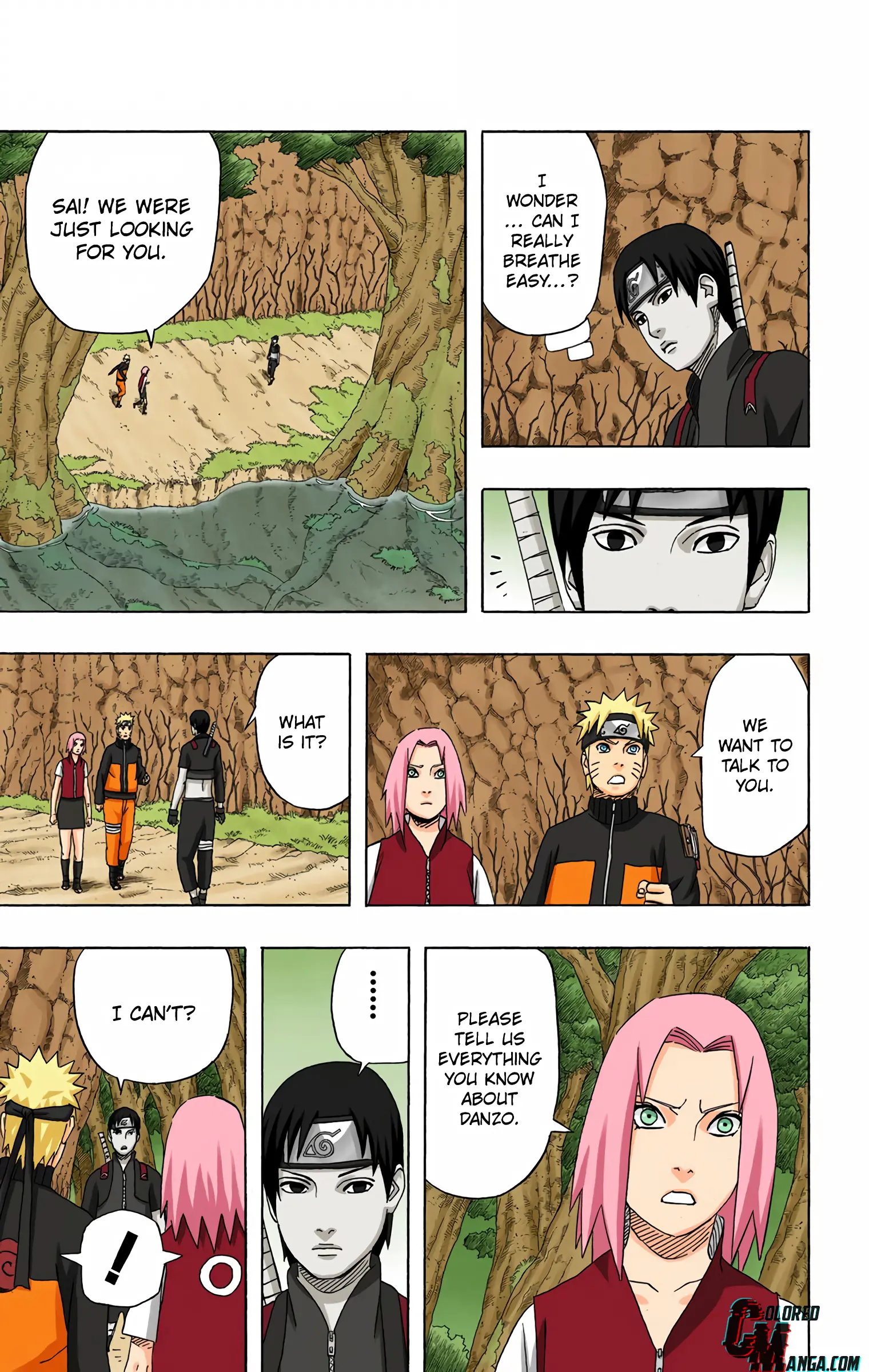 Naruto Colored Manga Online, chapter 452, page 6