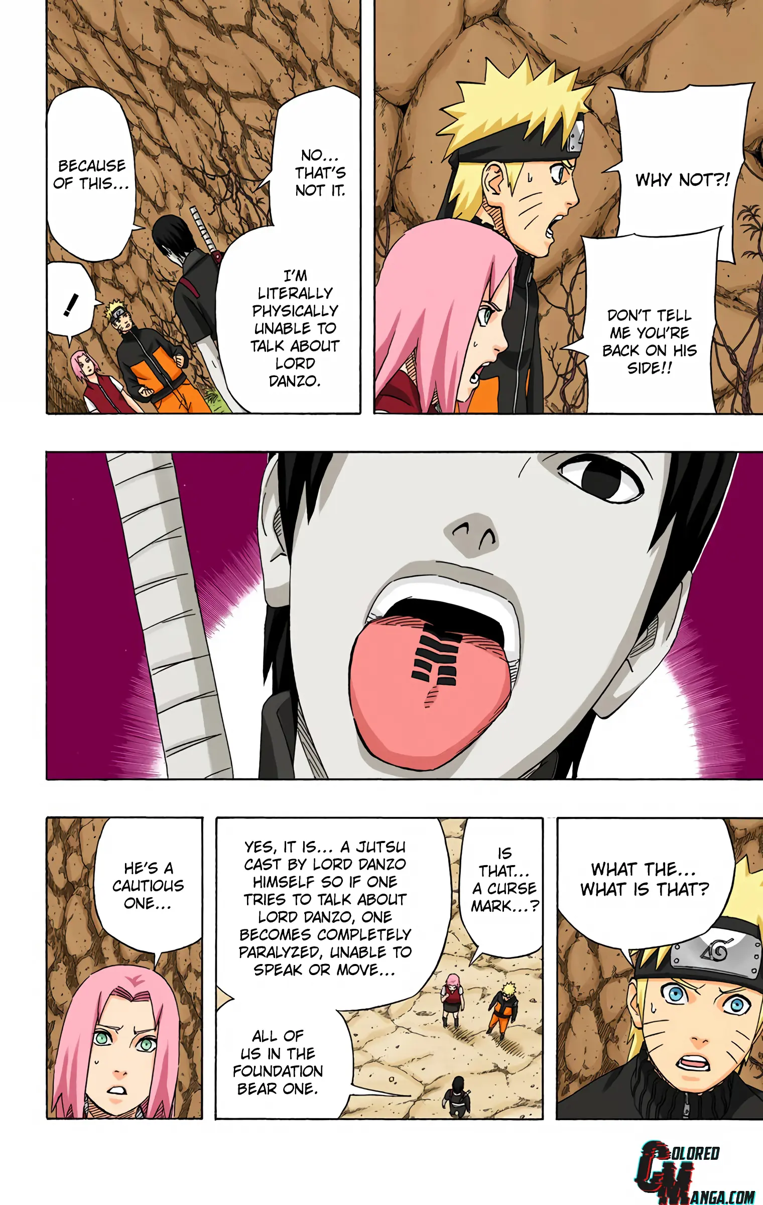 Naruto Colored Manga Online, chapter 452, page 7
