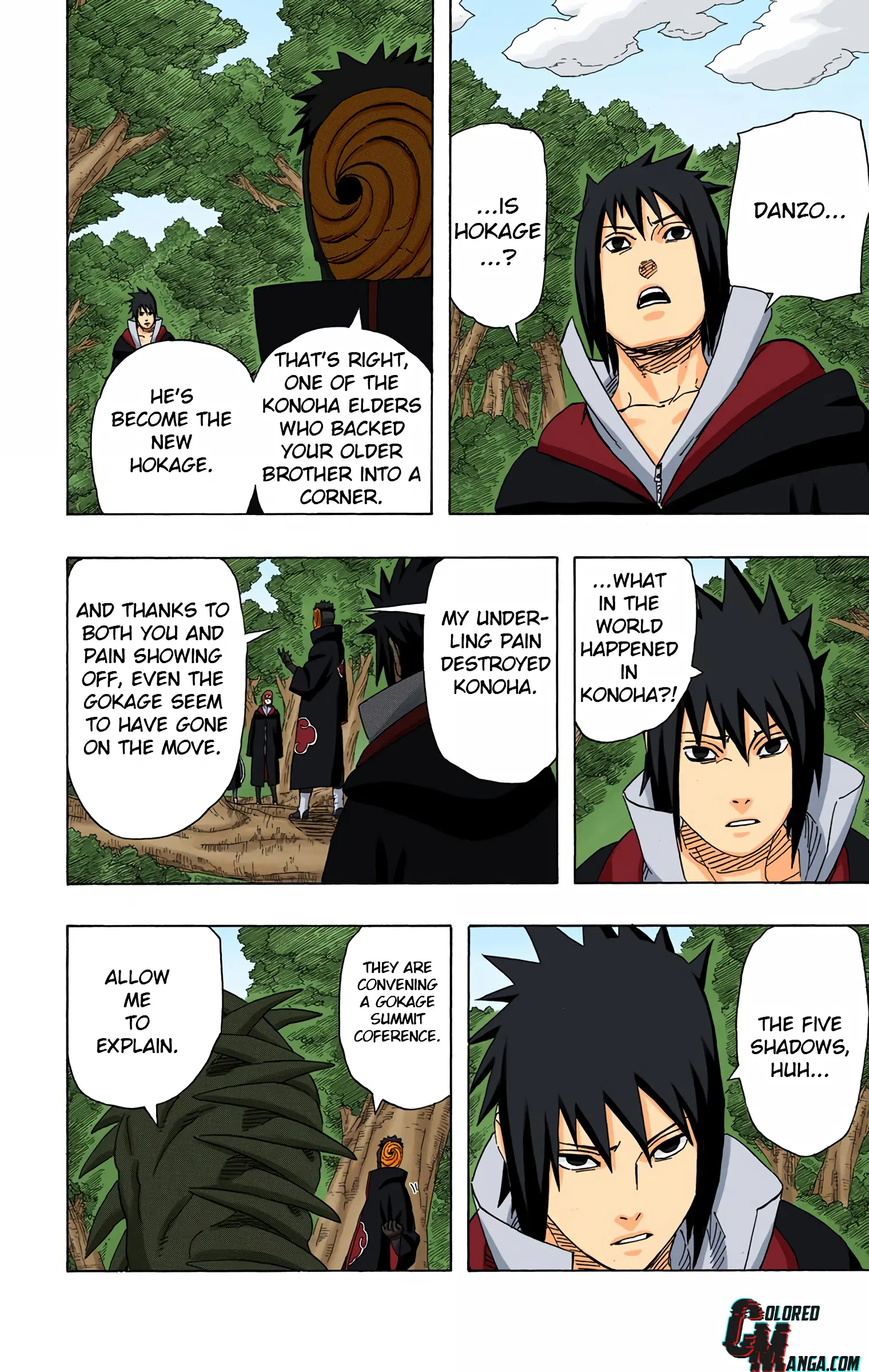 Naruto Colored Manga Online, chapter 453, page 8
