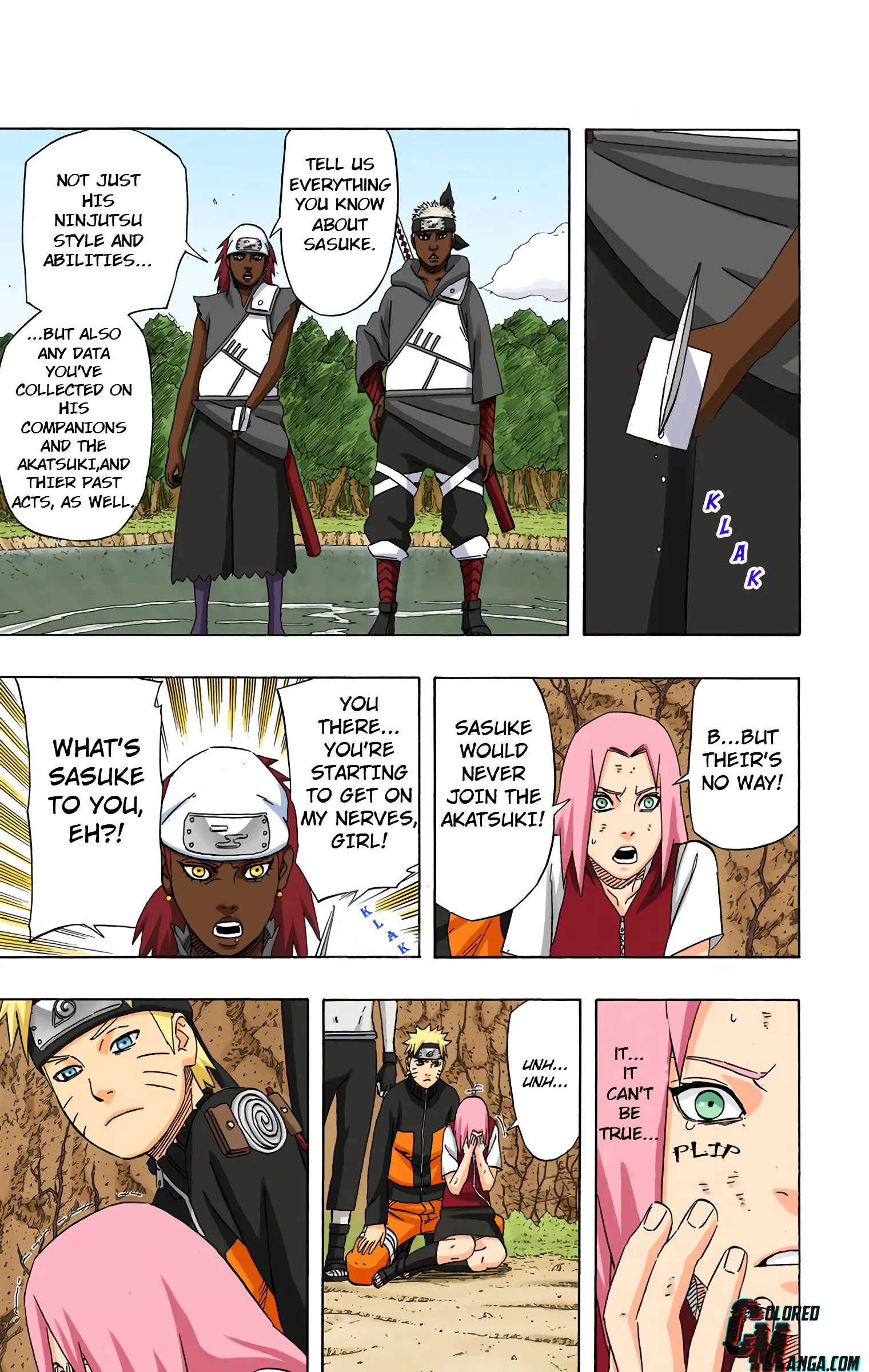 Naruto Colored Manga Online, chapter 453, page 9