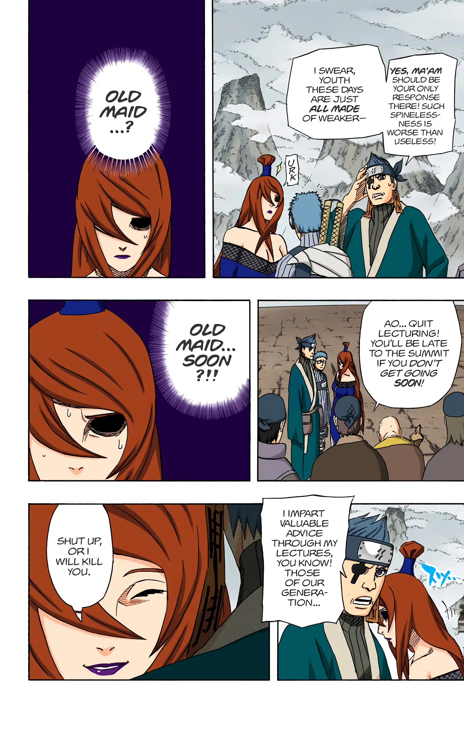 Naruto Colored Manga Online, chapter 454, page 11