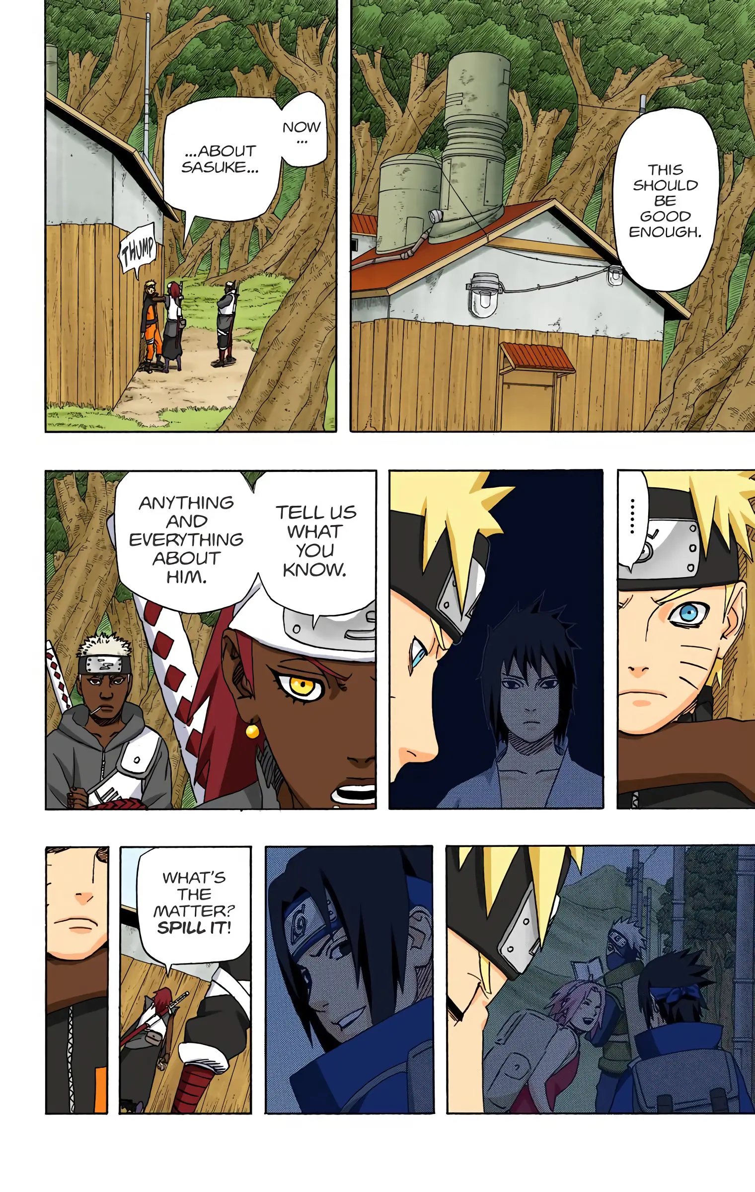 Naruto Colored Manga Online, chapter 454, page 14