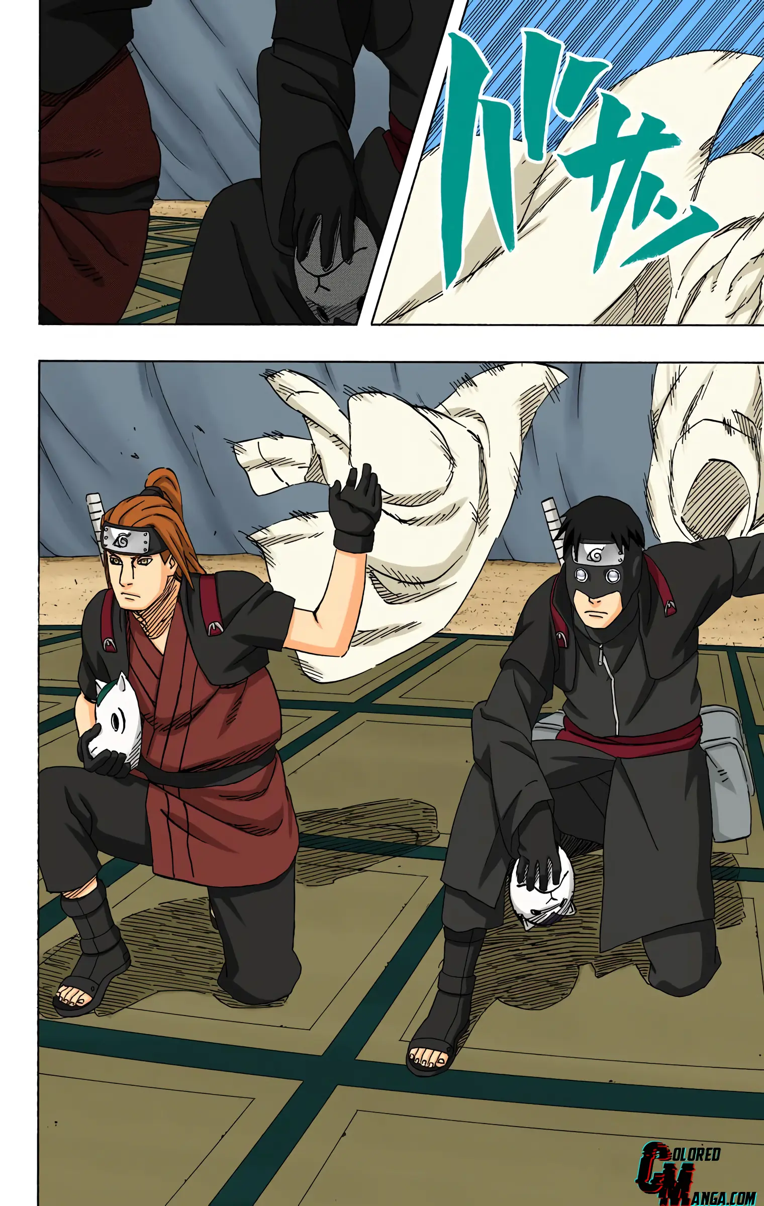 Naruto Colored Manga Online, chapter 455, page 2