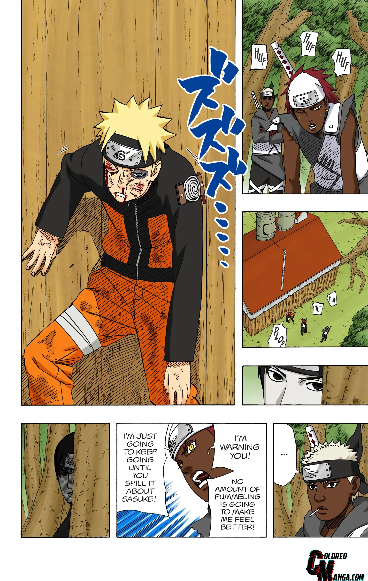 Naruto Colored Manga Online, chapter 455, page 4