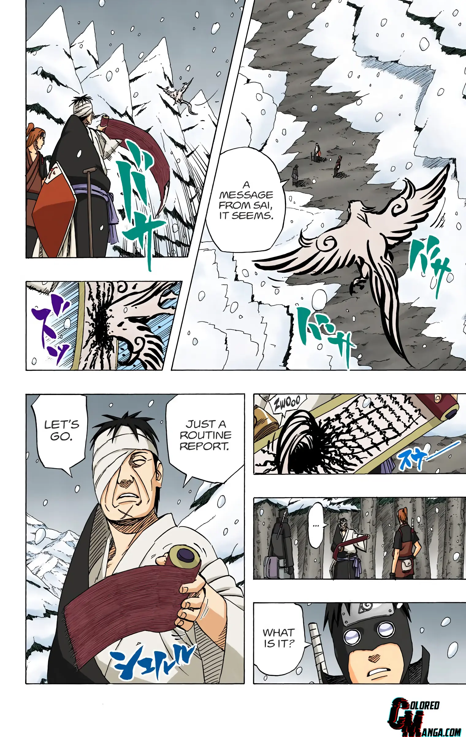 Naruto Colored Manga Online, chapter 457, page 4