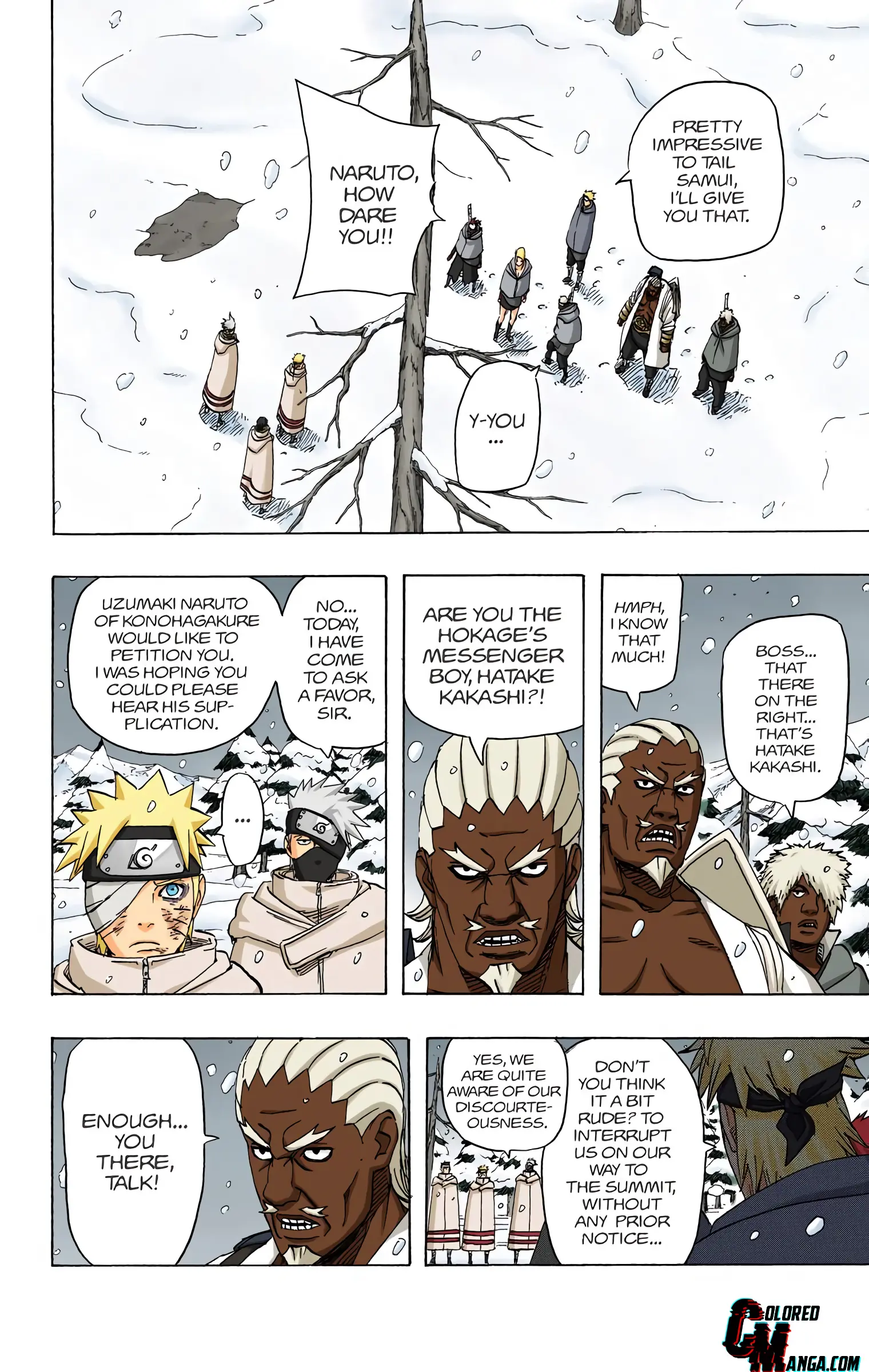 Naruto Colored Manga Online, chapter 457, page 8