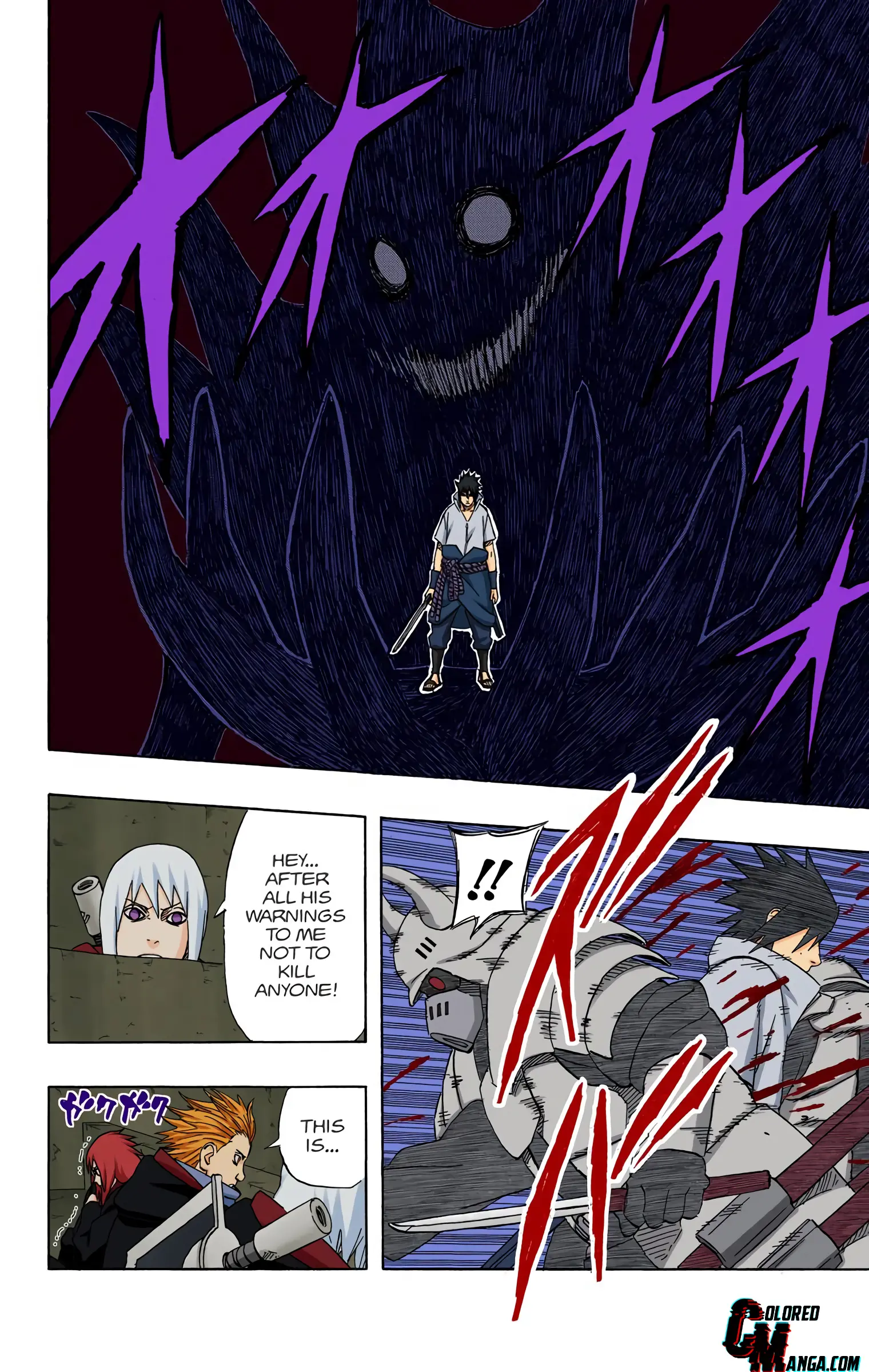 Naruto Colored Manga Online, chapter 460, page 14