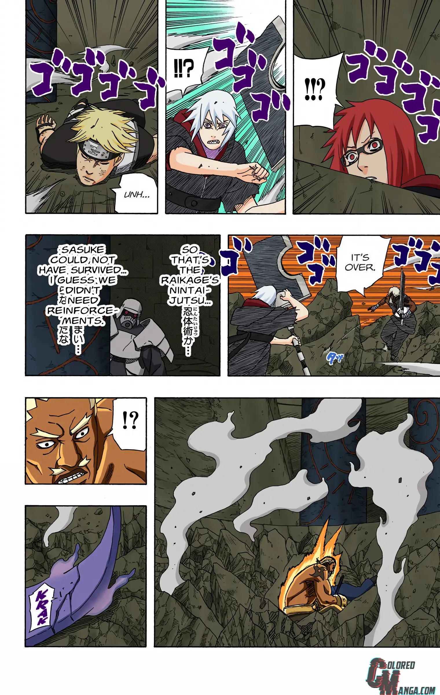 Naruto Colored Manga Online, chapter 463, page 5