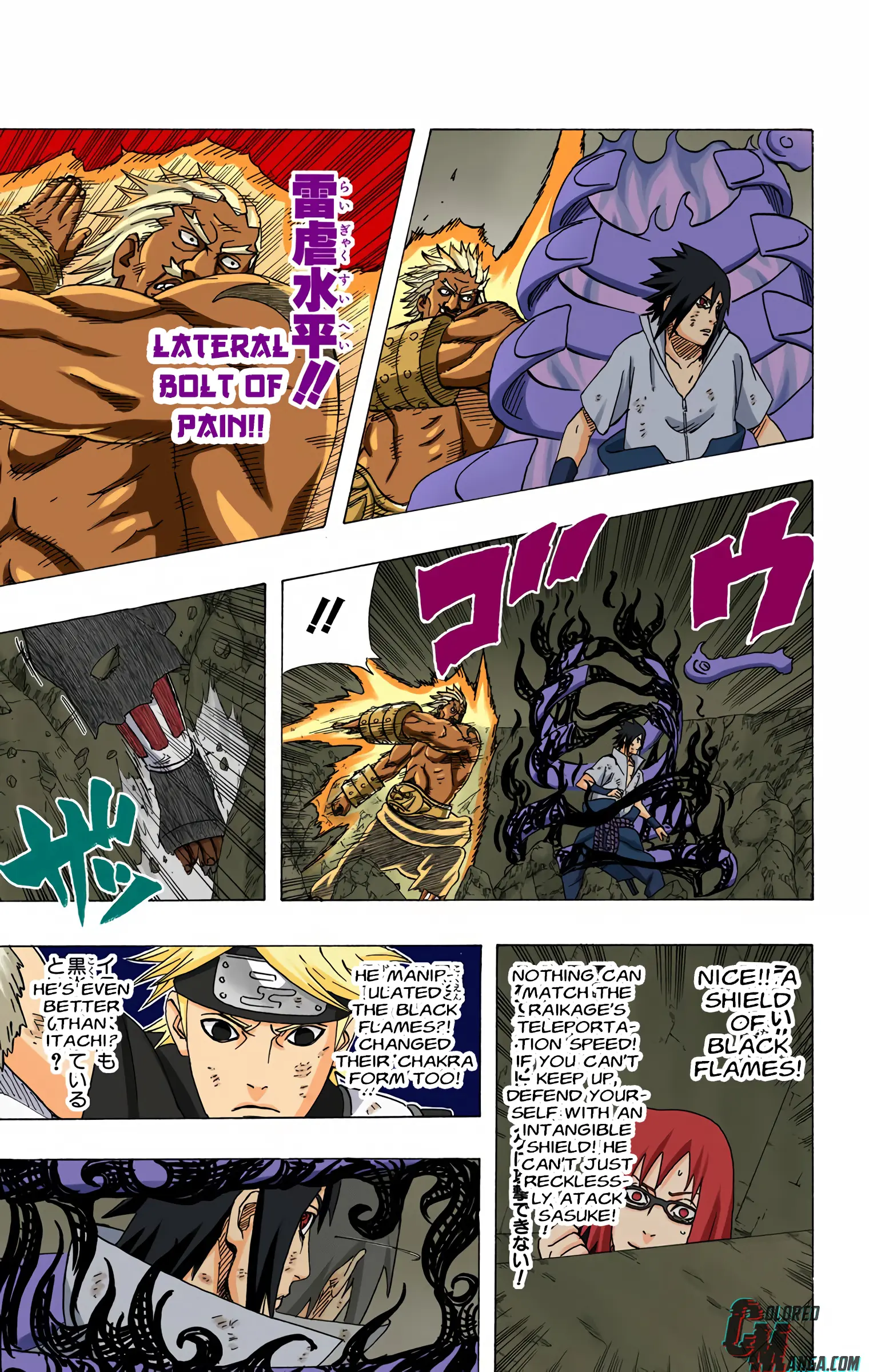 Naruto Colored Manga Online, chapter 463, page 14