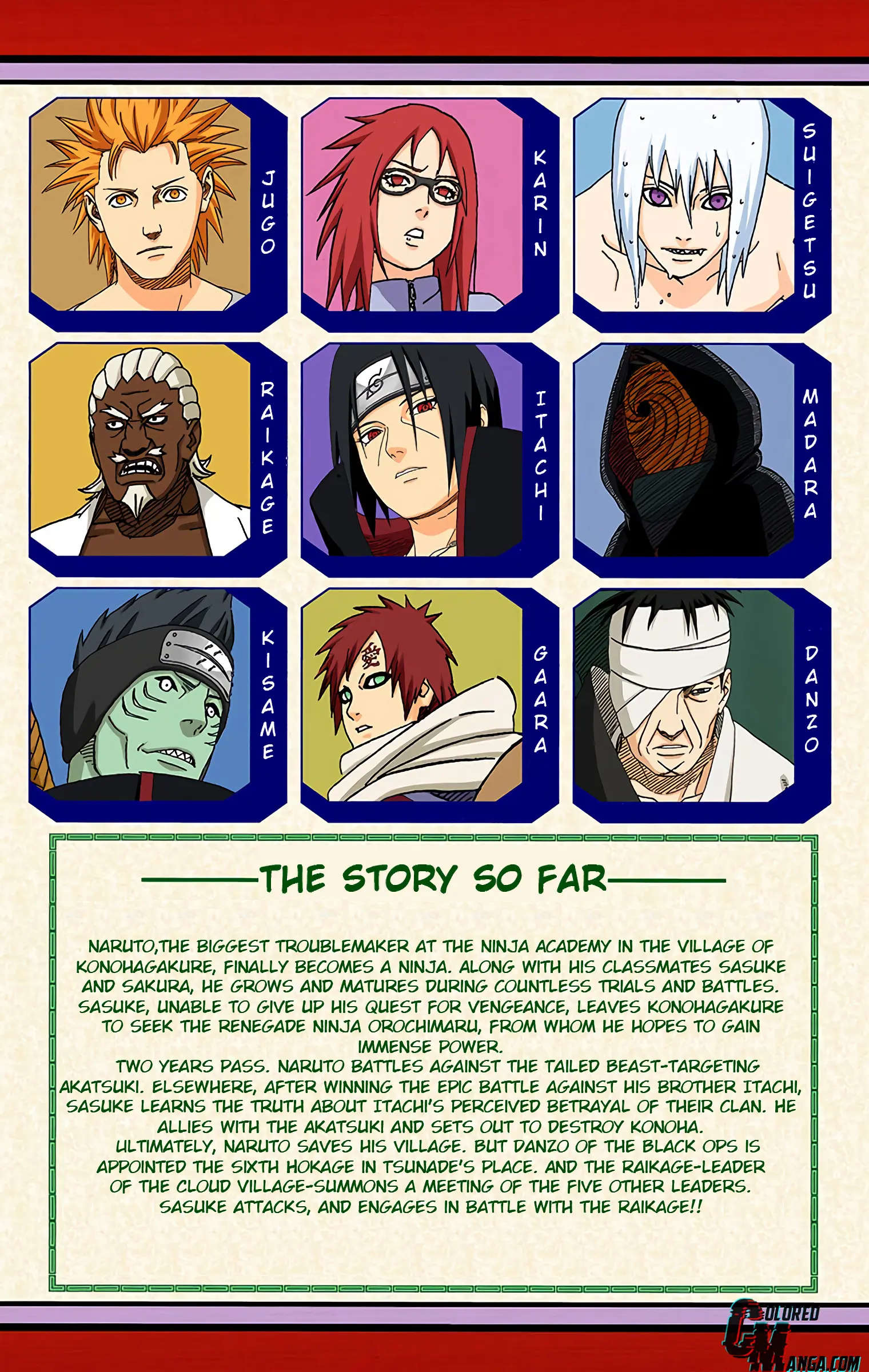 Naruto Colored Manga Online, chapter 464, page 5