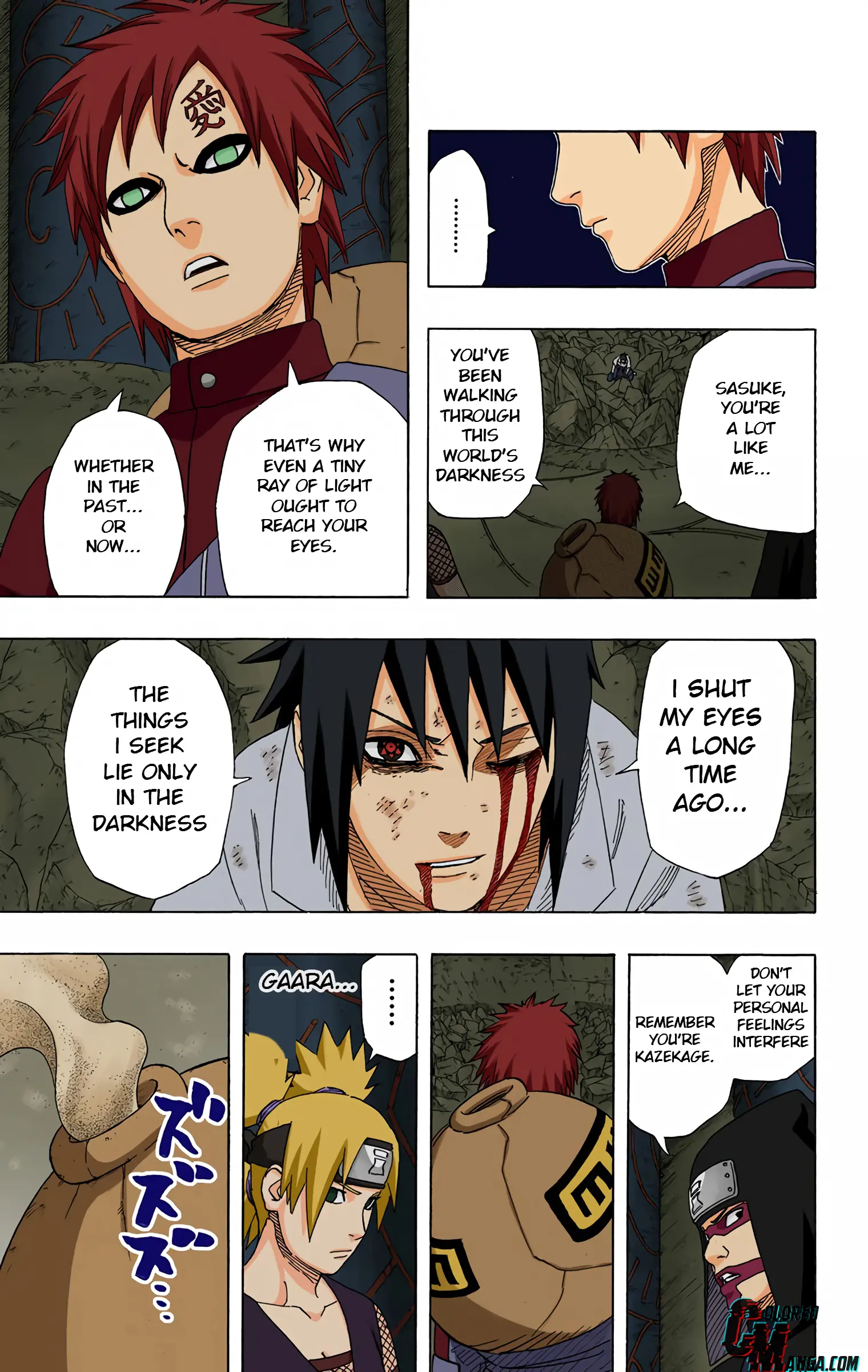 Naruto Colored Manga Online, chapter 464, page 15