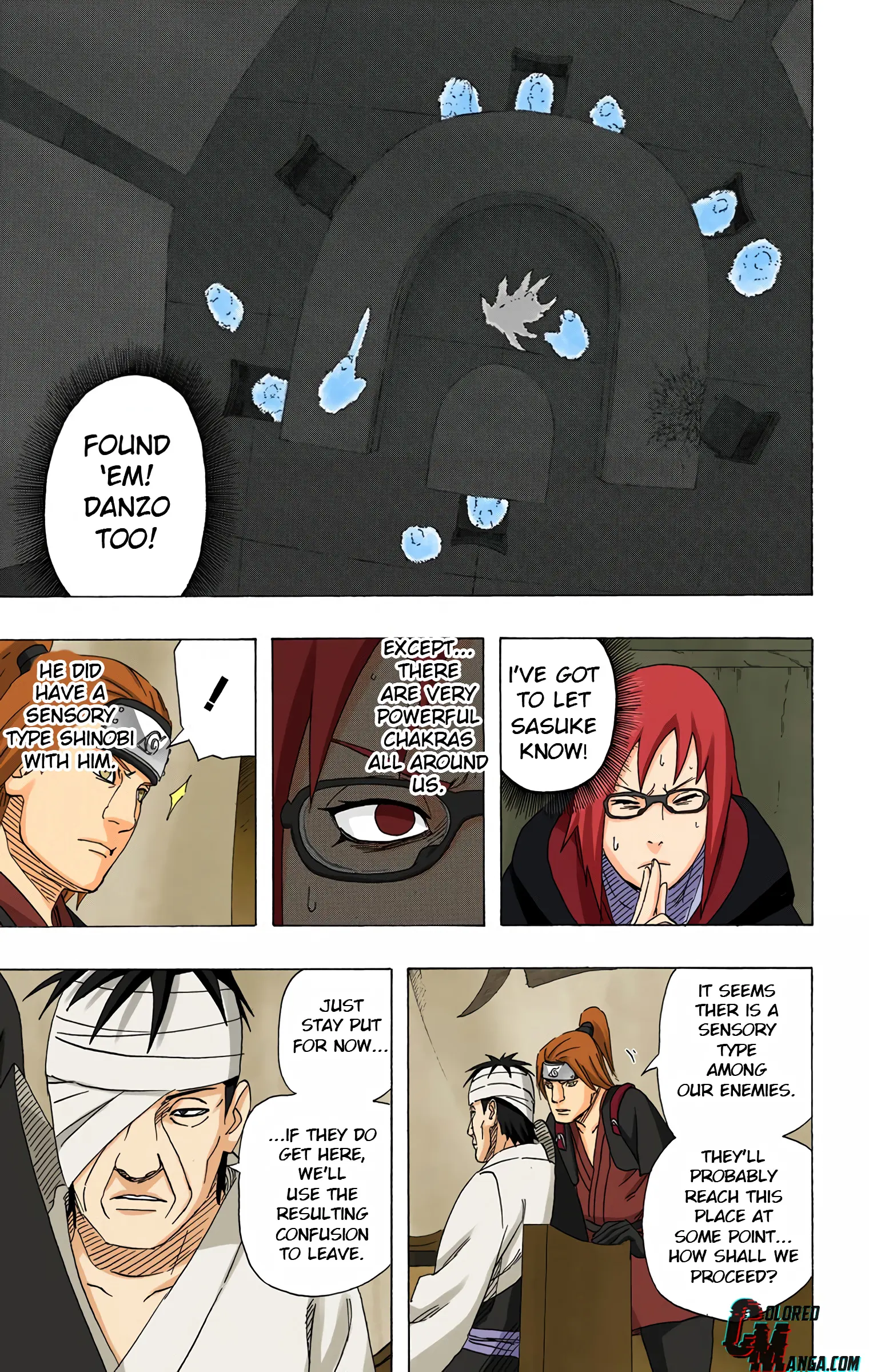 Naruto Colored Manga Online, chapter 464, page 17