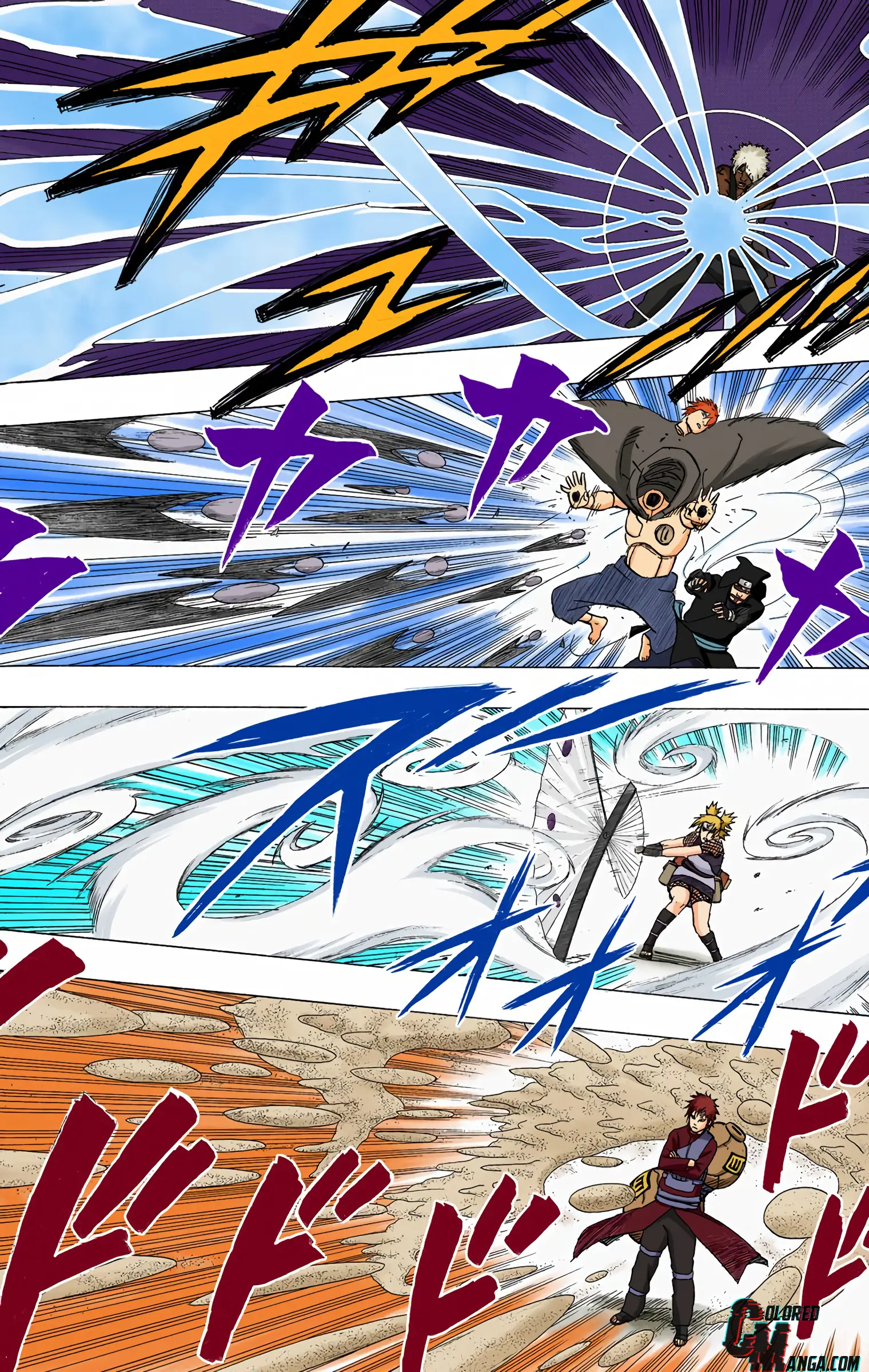 Naruto Colored Manga Online, chapter 464, page 20