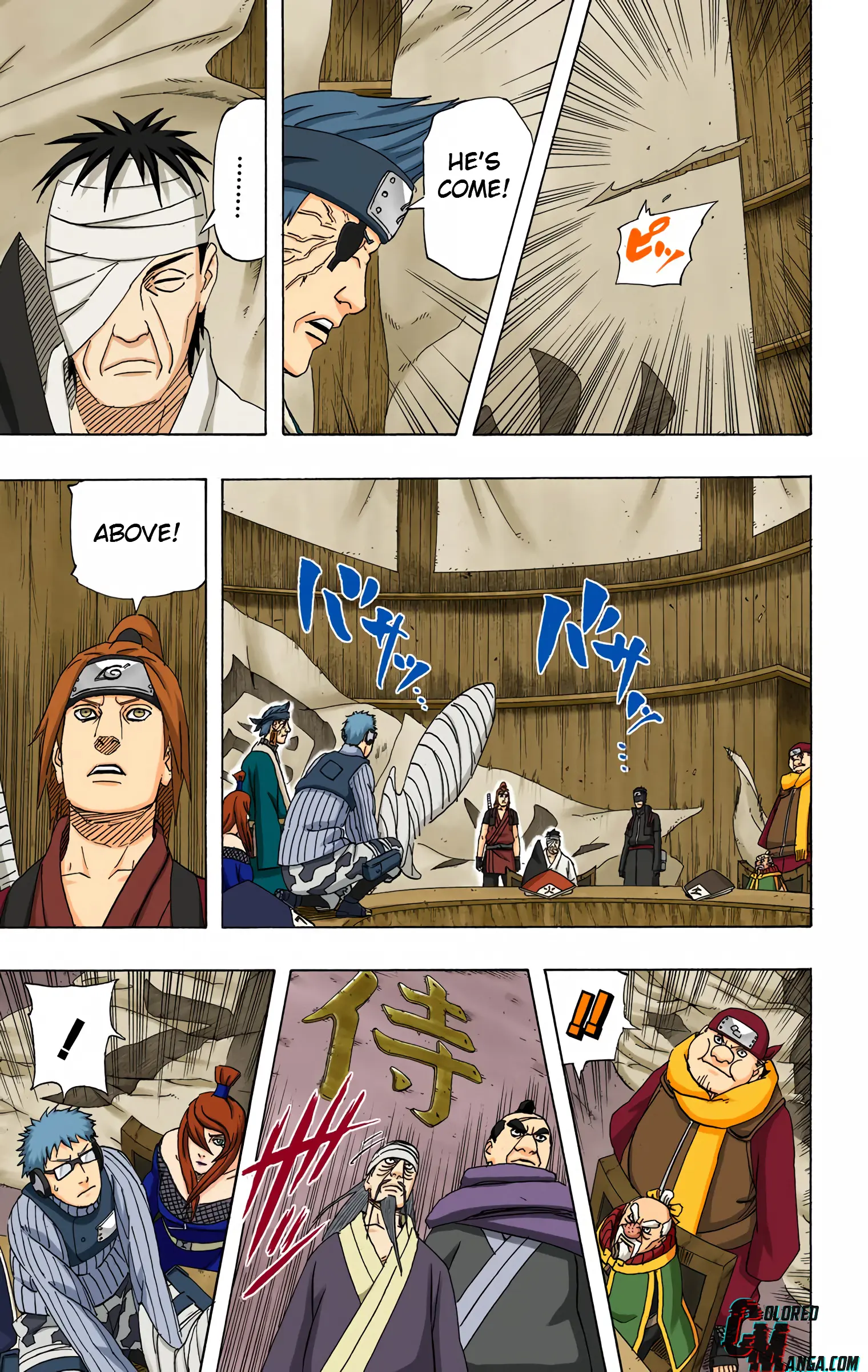 Naruto Colored Manga Online, chapter 465, page 11