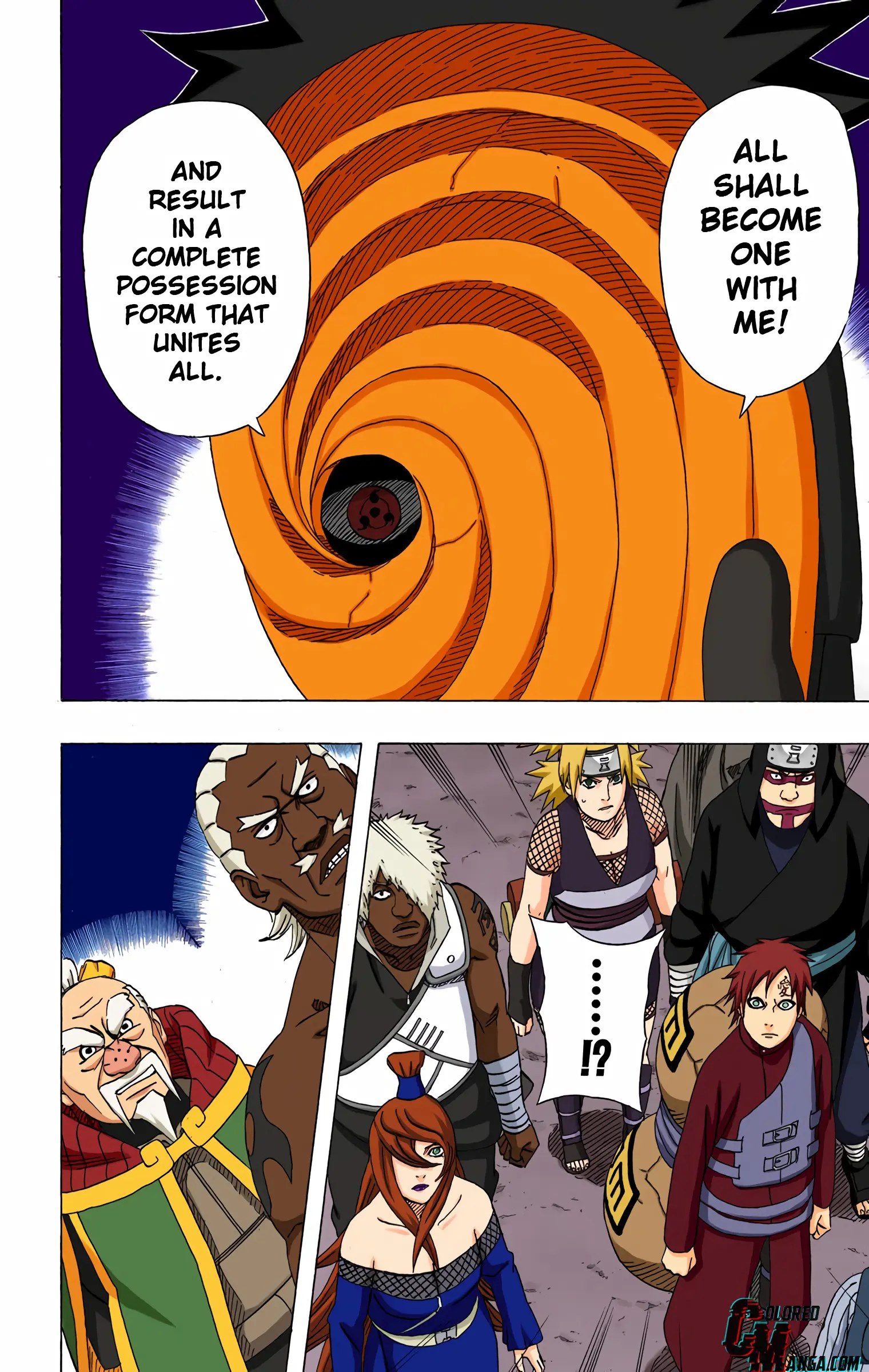 Naruto Colored Manga Online, chapter 467, page 11