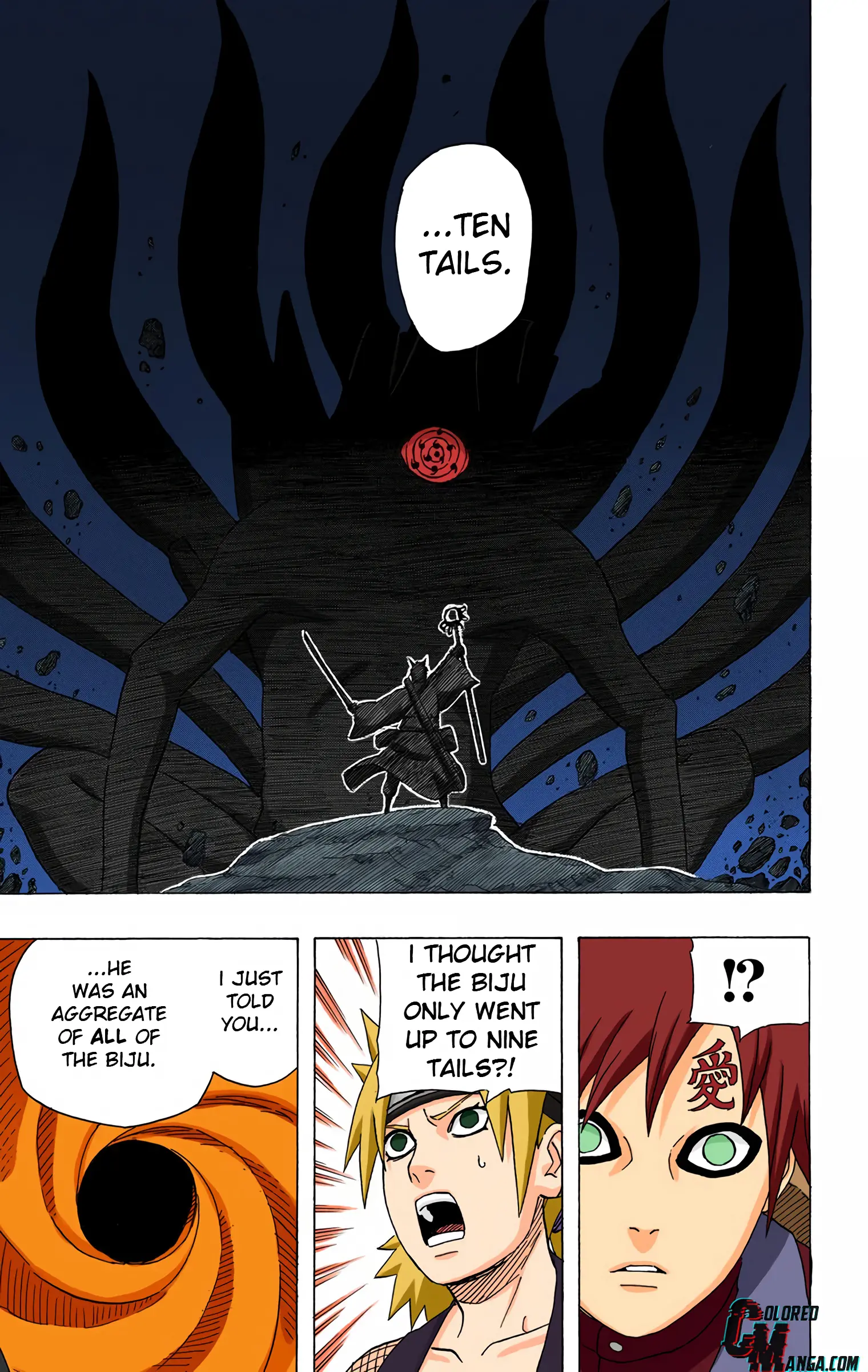 Naruto Colored Manga Online, chapter 467, page 14