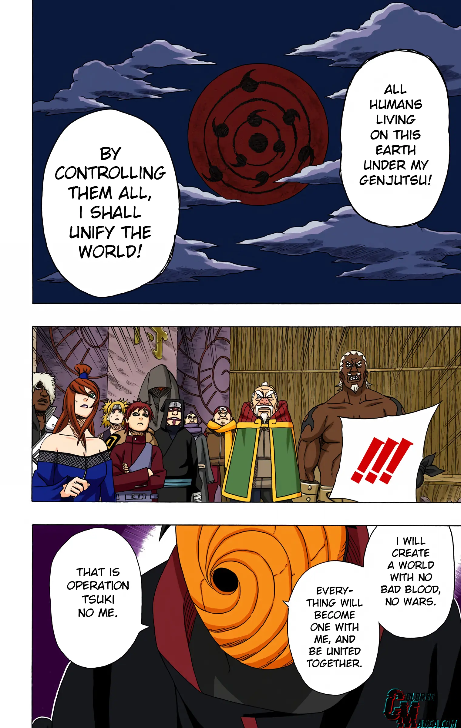 Naruto Colored Manga Online, chapter 467, page 16