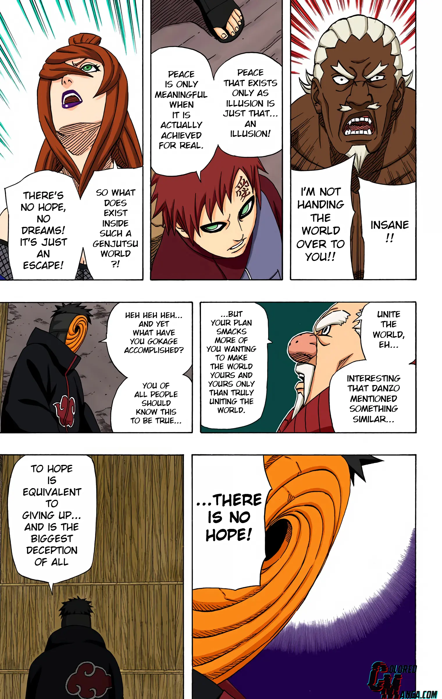 Naruto Colored Manga Online, chapter 467, page 17
