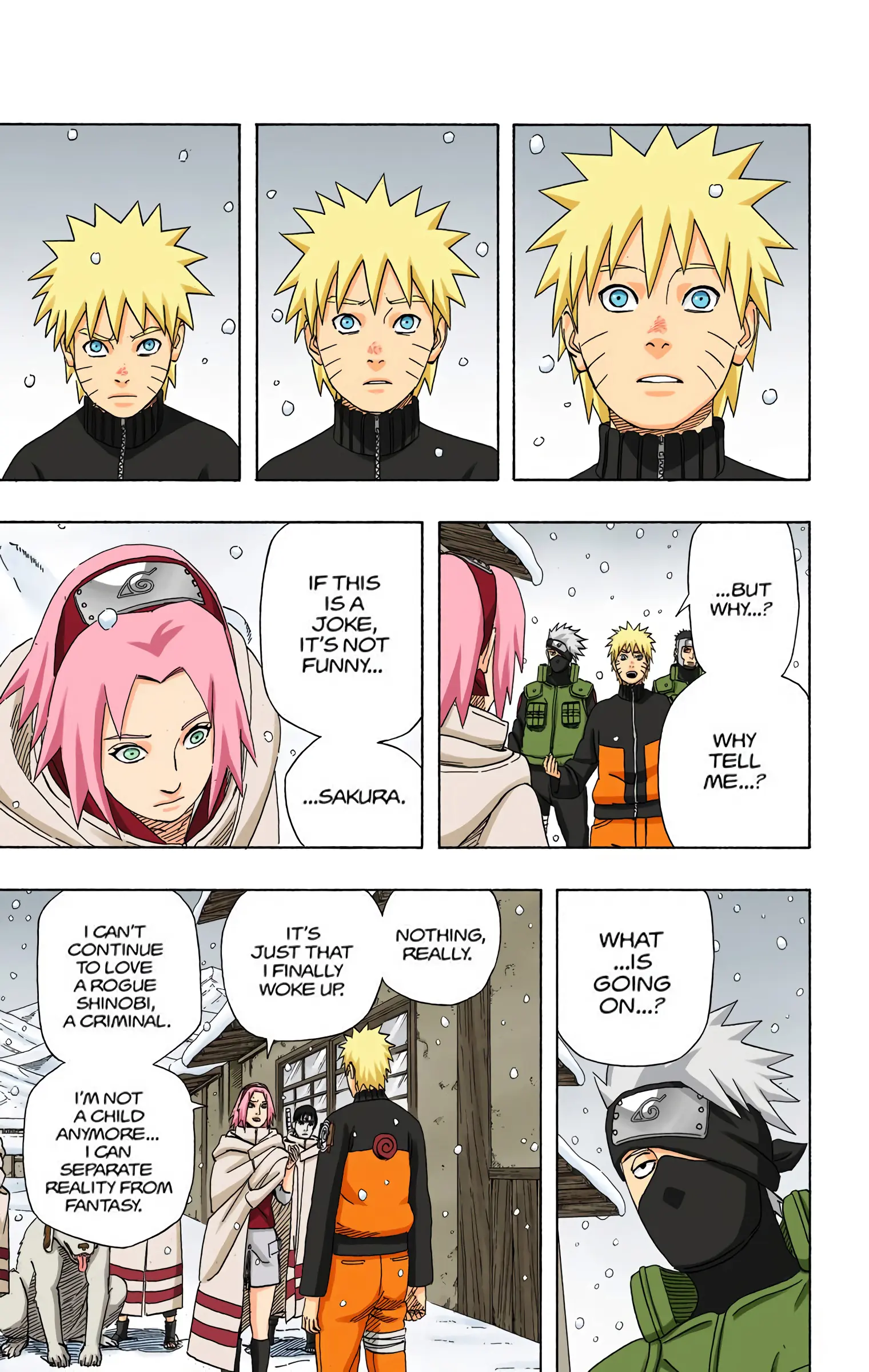 Naruto Colored Manga Online, chapter 469, page 11
