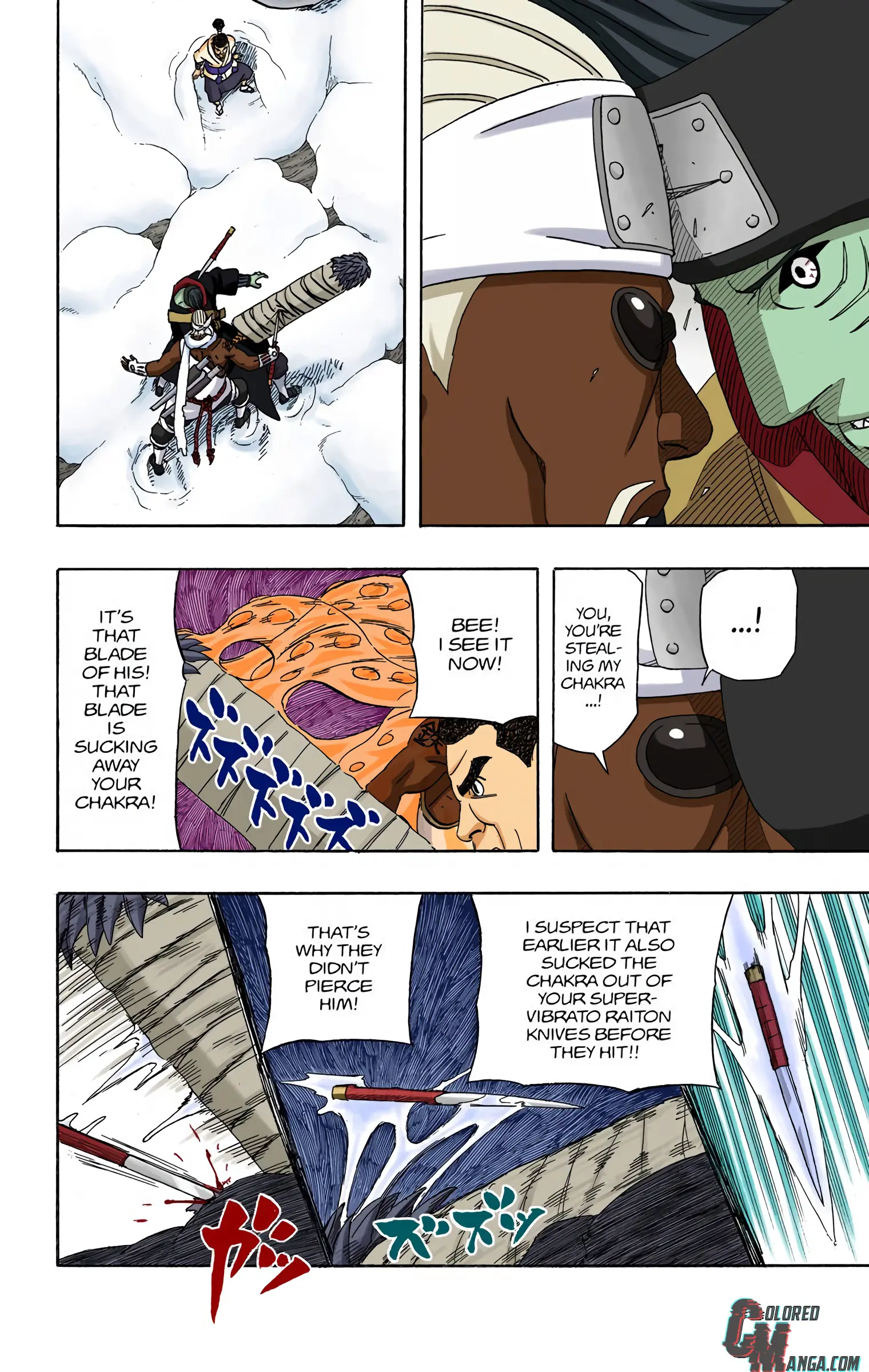 Naruto Colored Manga Online, chapter 470, page 16