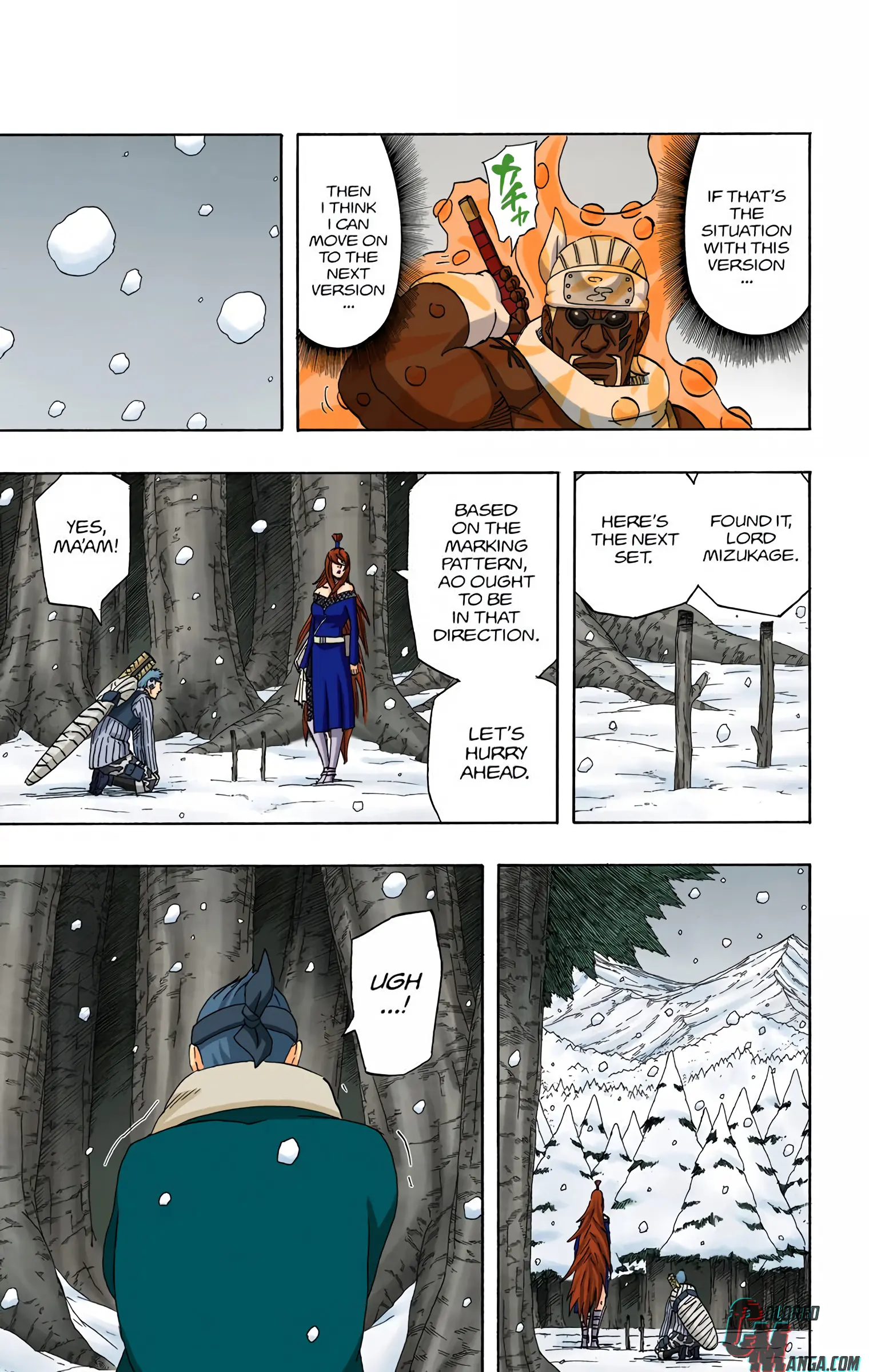 Naruto Colored Manga Online, chapter 471, page 5