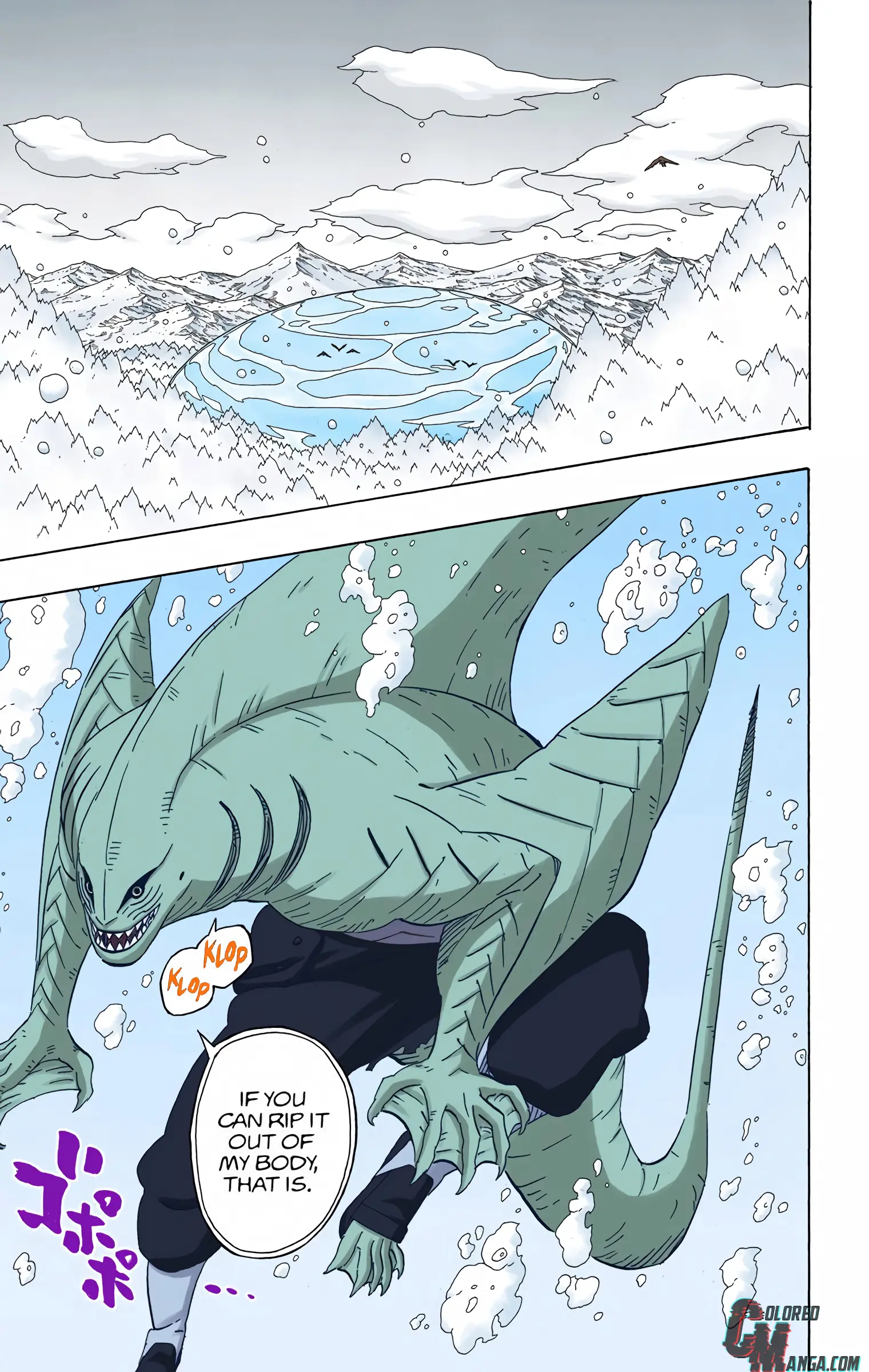 Naruto Colored Manga Online, chapter 471, page 16