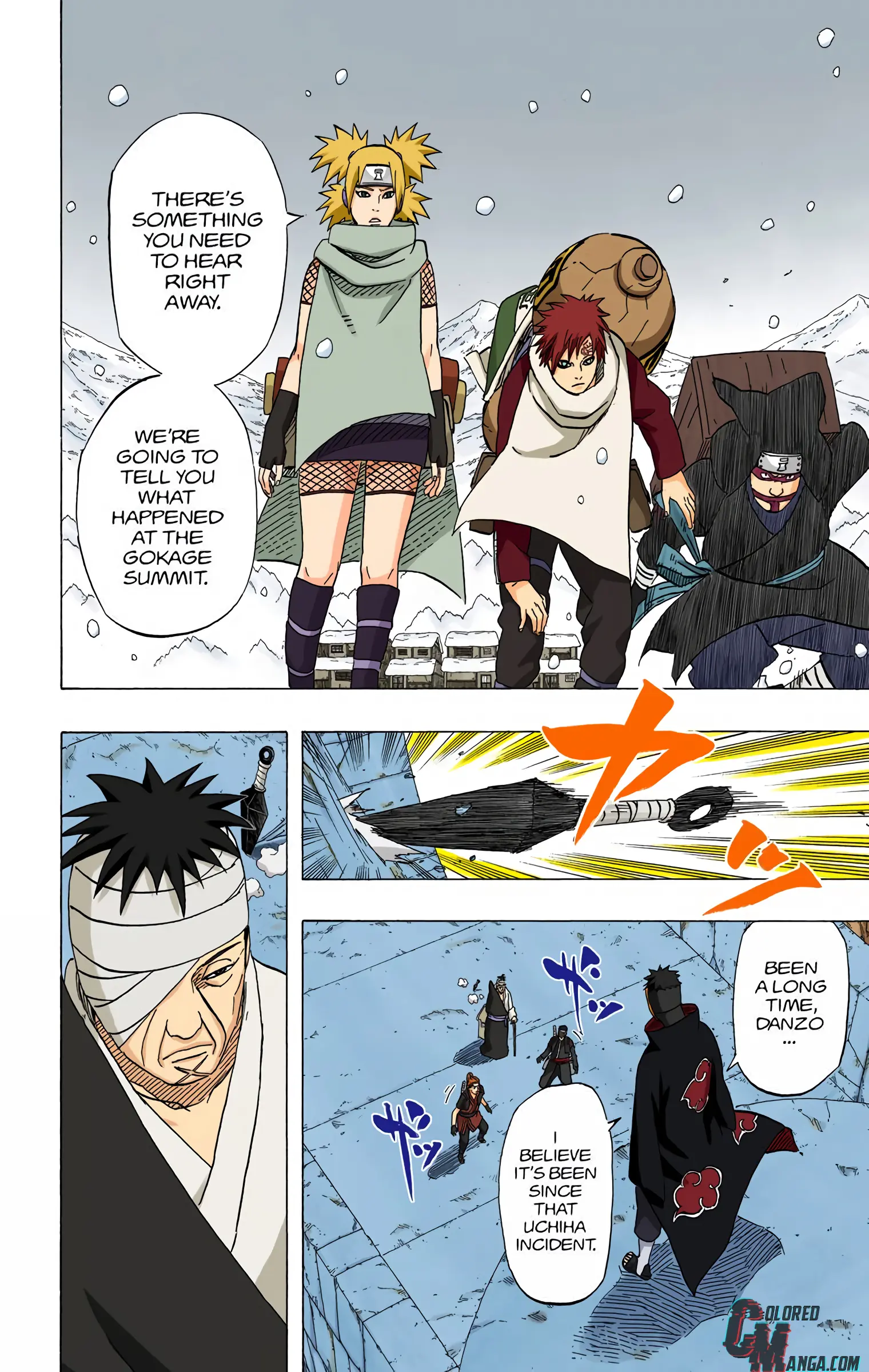 Naruto Colored Manga Online, chapter 474, page 18