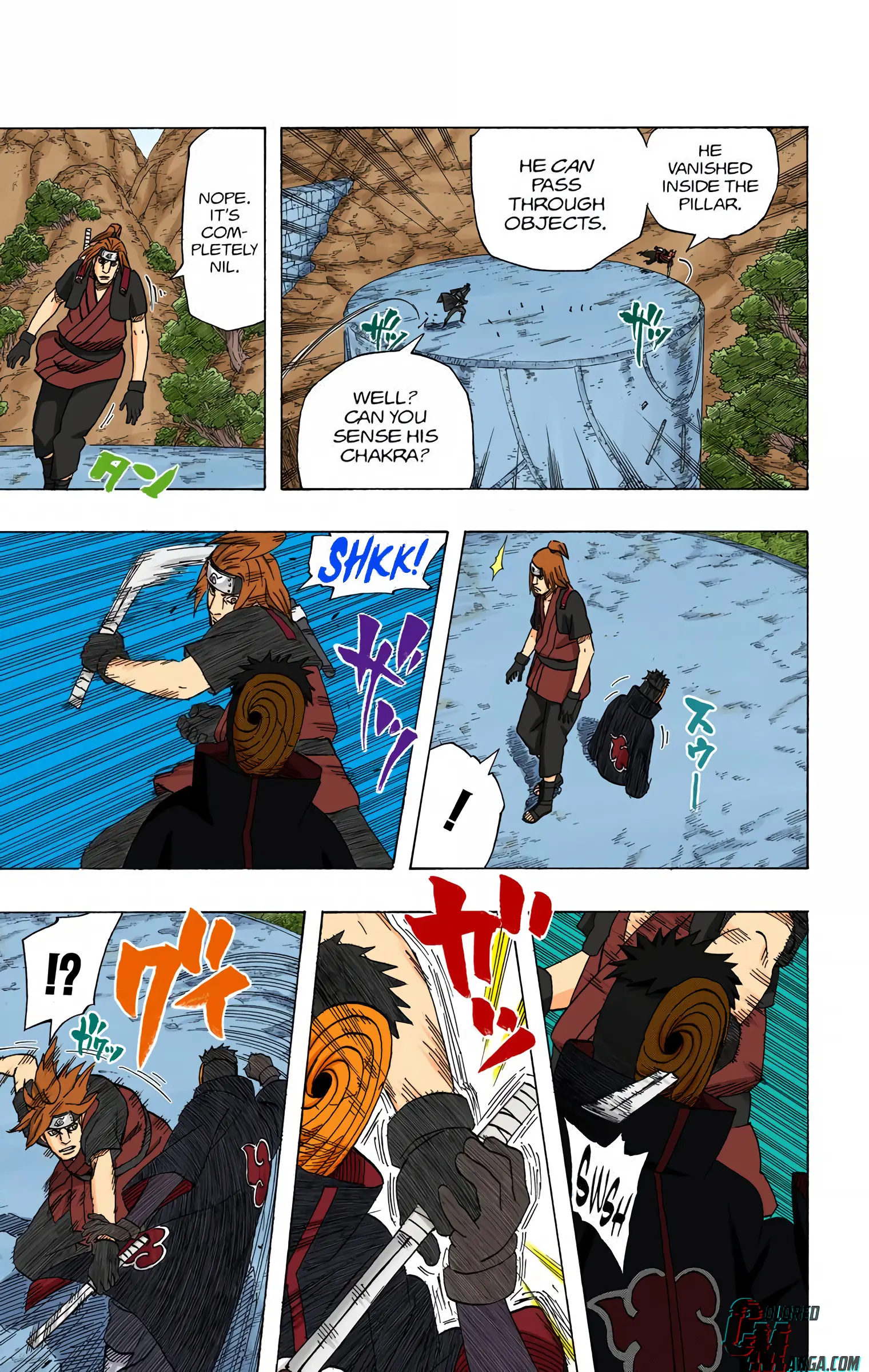 Naruto Colored Manga Online, chapter 475, page 3