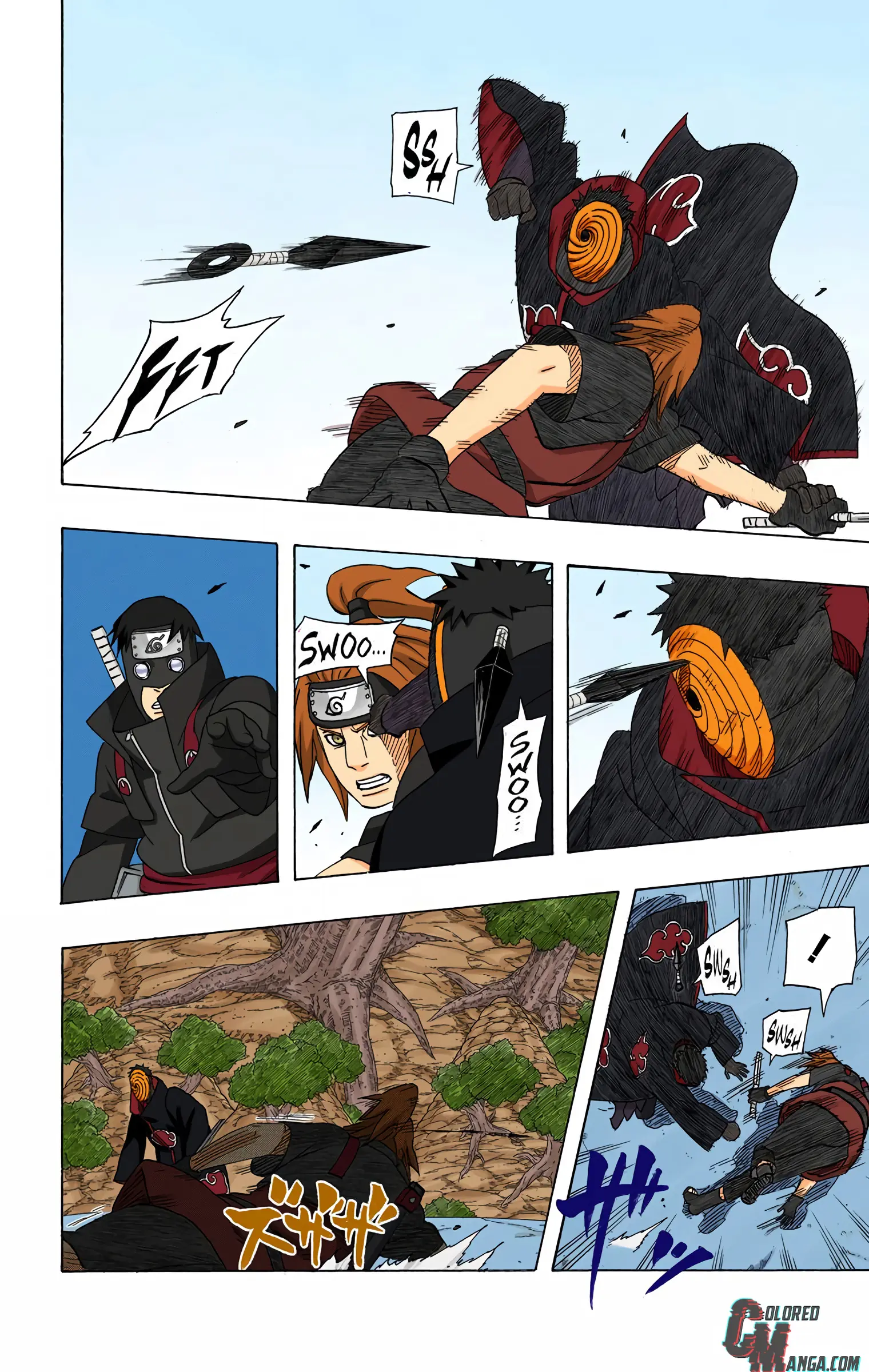 Naruto Colored Manga Online, chapter 475, page 4