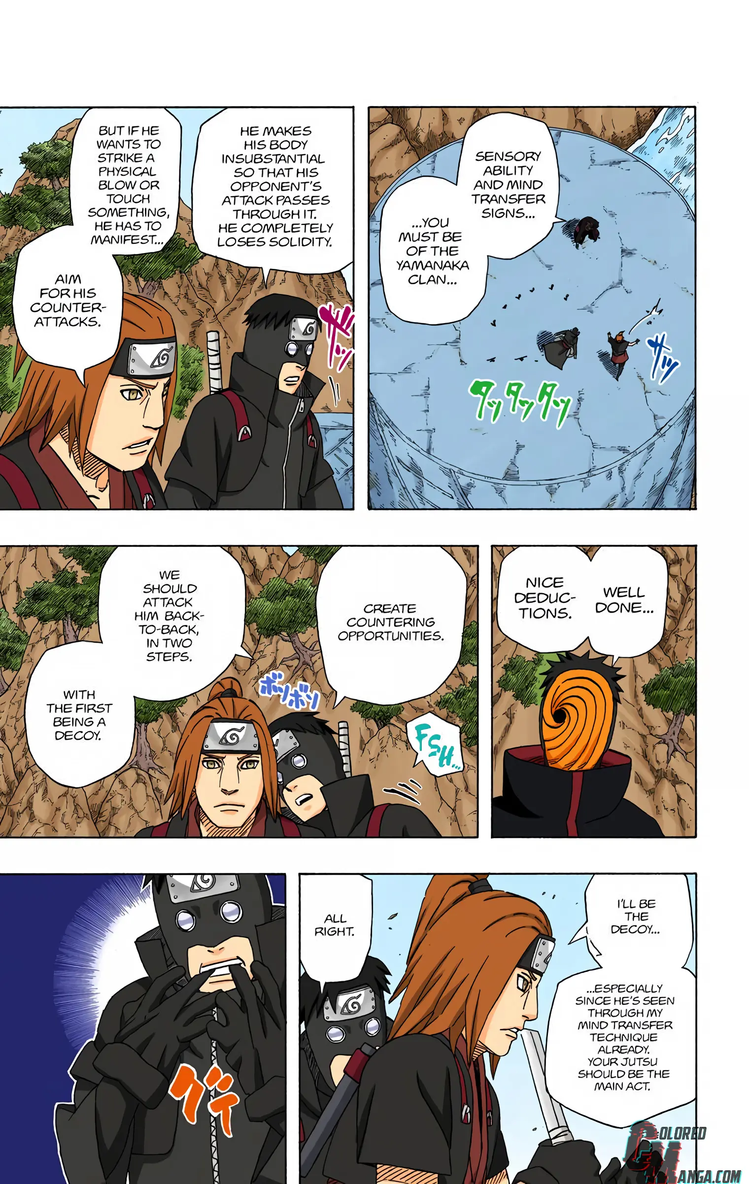 Naruto Colored Manga Online, chapter 475, page 5
