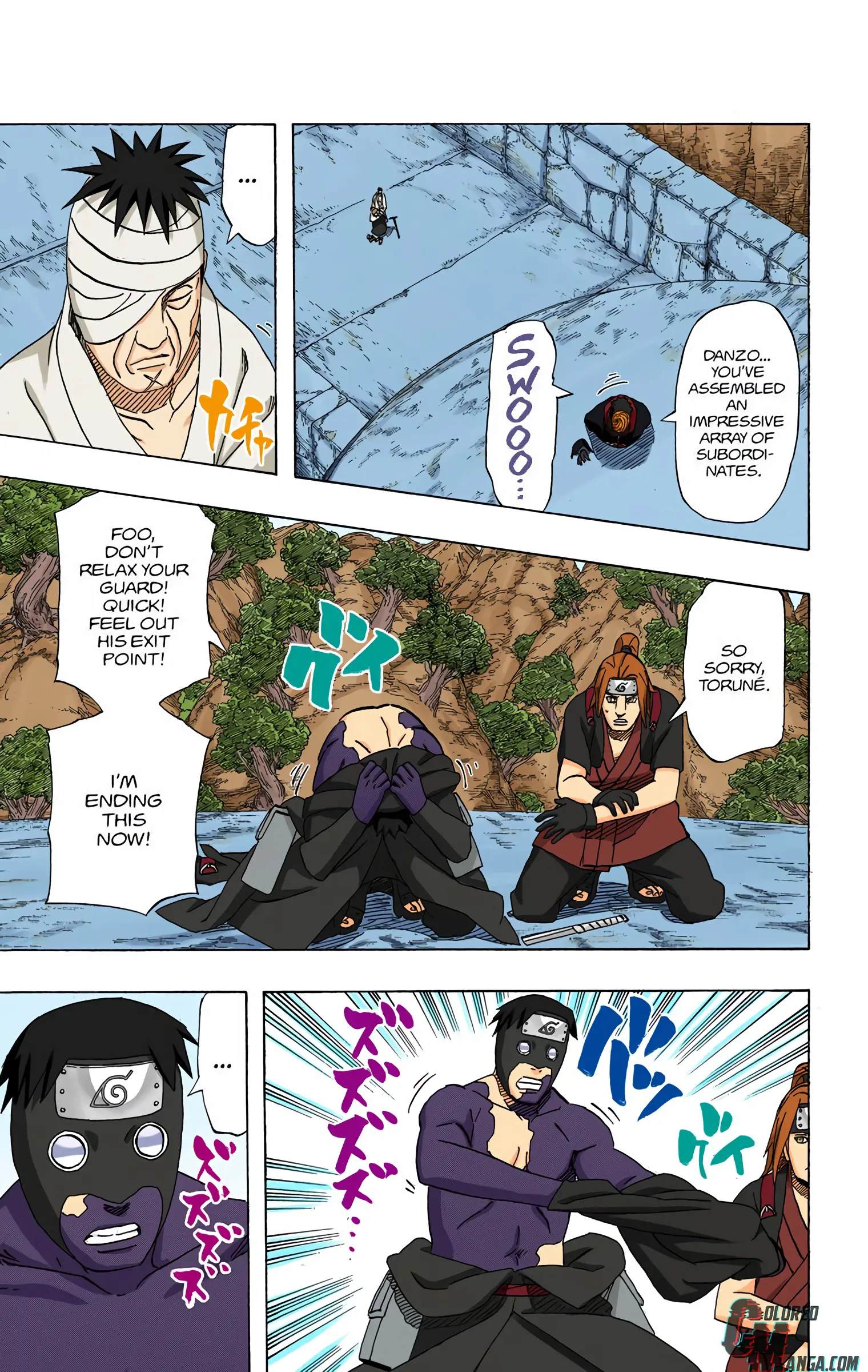 Naruto Colored Manga Online, chapter 475, page 9