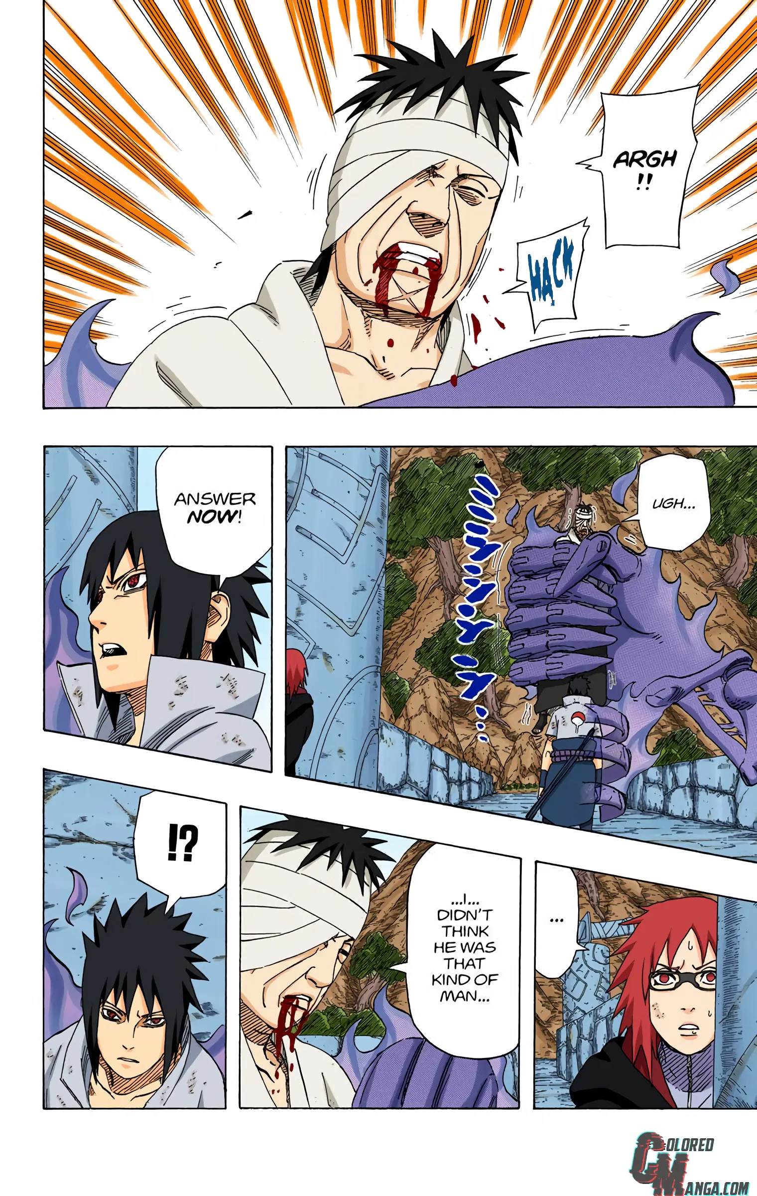 Naruto Colored Manga Online, chapter 476, page 14
