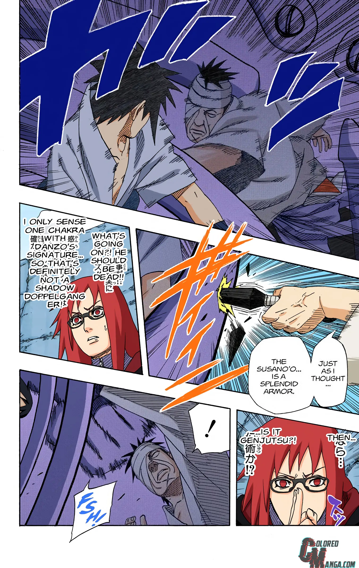 Naruto Colored Manga Online, chapter 477, page 2