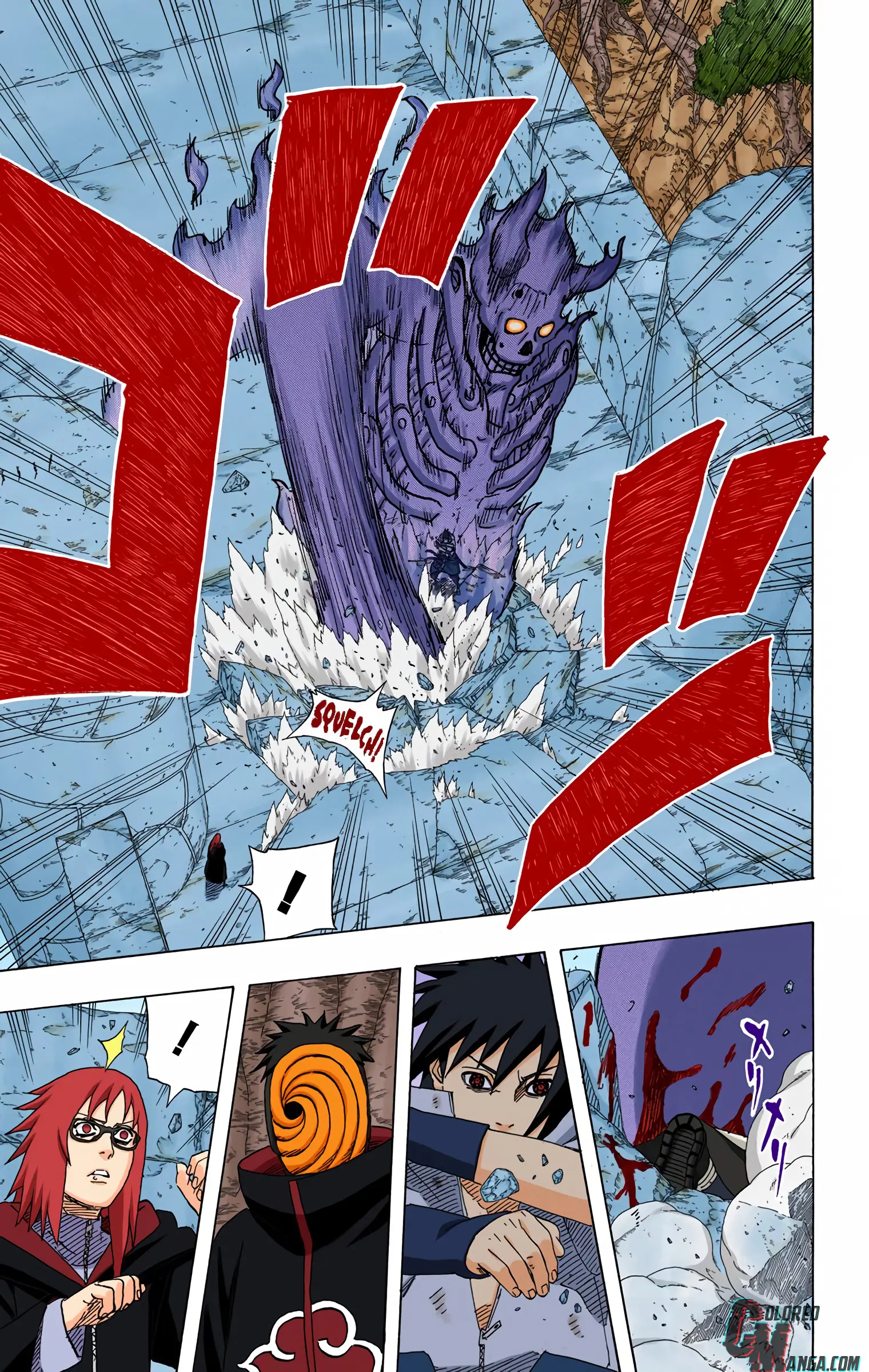 Naruto Colored Manga Online, chapter 477, page 3