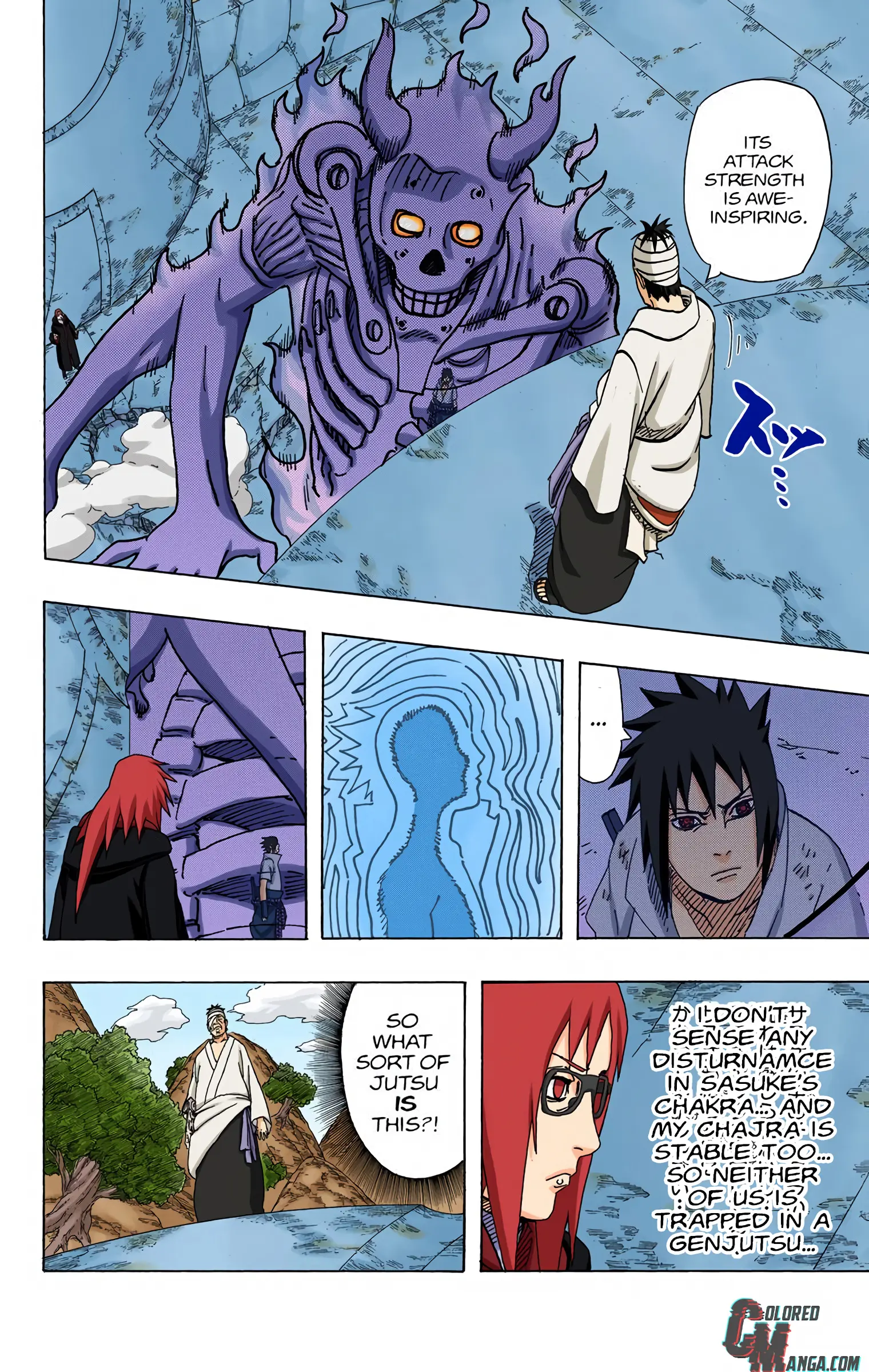 Naruto Colored Manga Online, chapter 477, page 4