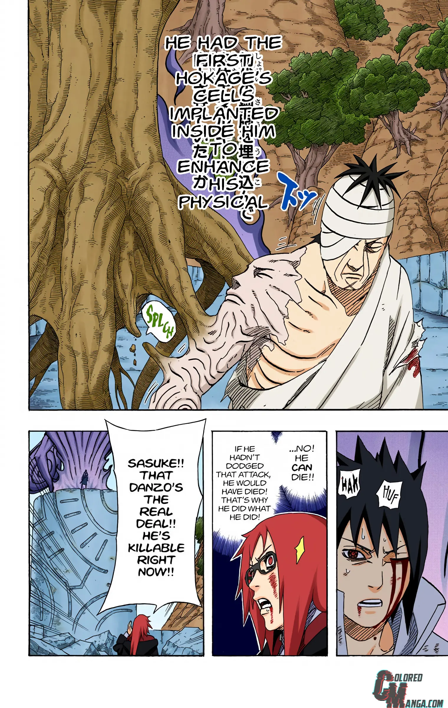 Naruto Colored Manga Online, chapter 478, page 11