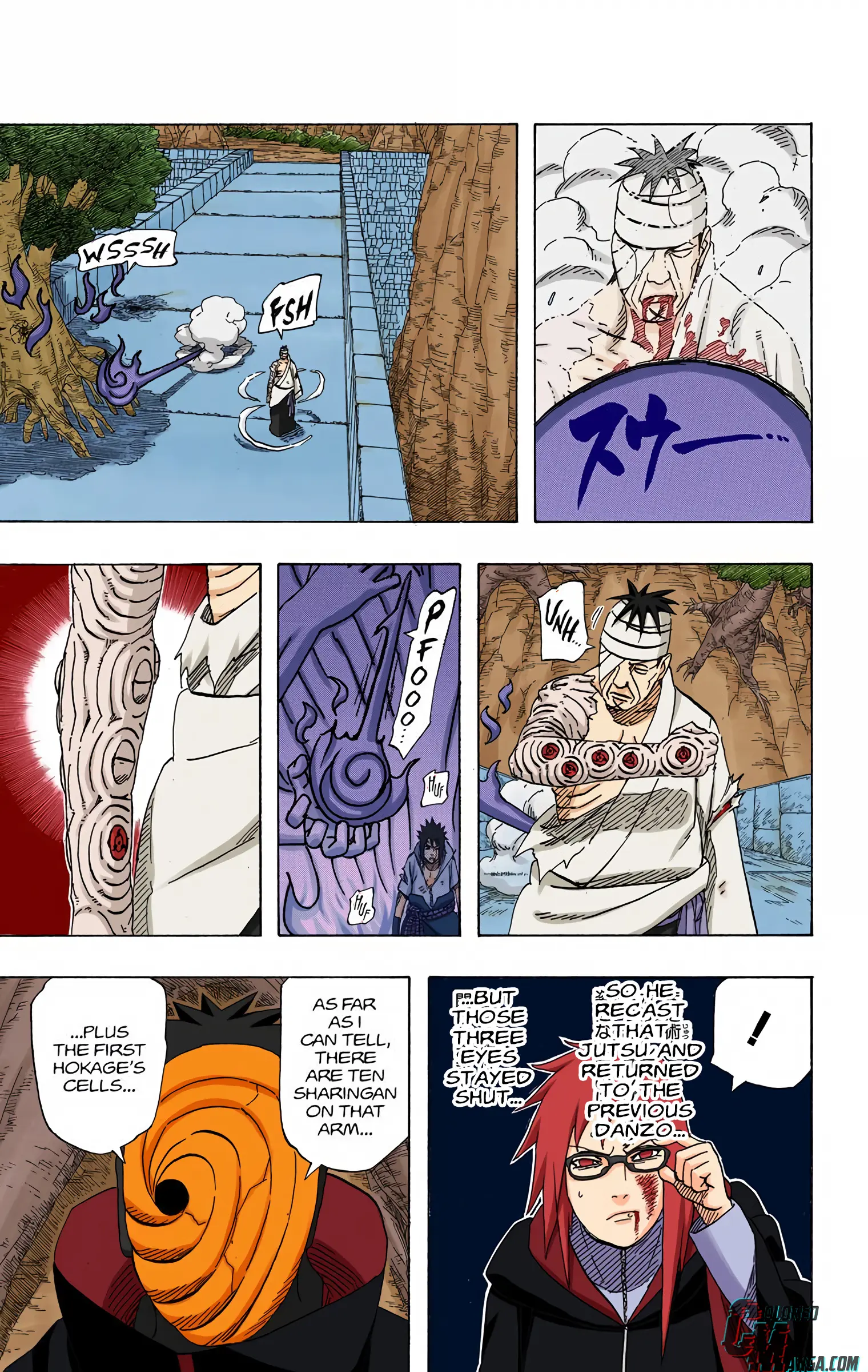 Naruto Colored Manga Online, chapter 478, page 14
