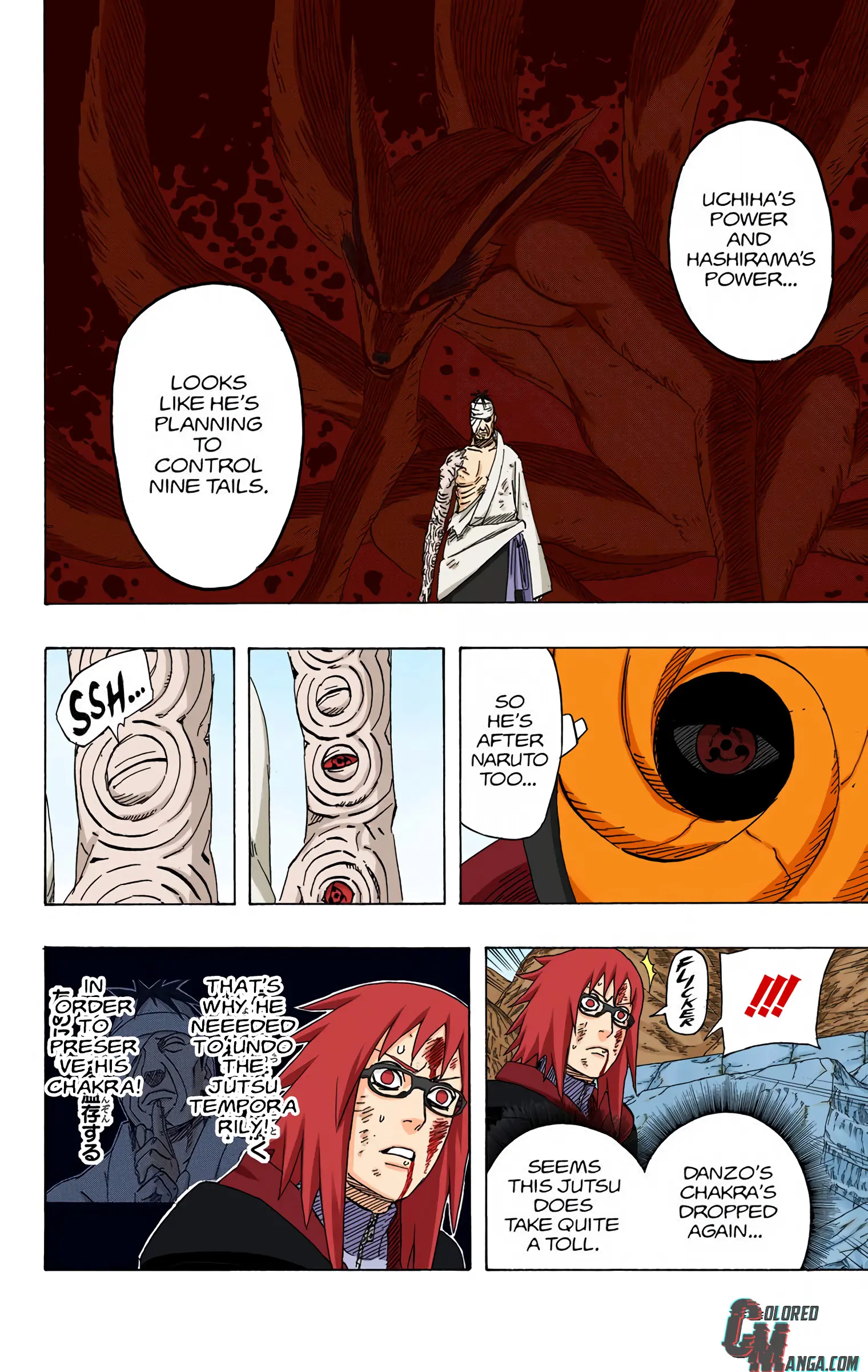 Naruto Colored Manga Online, chapter 478, page 15