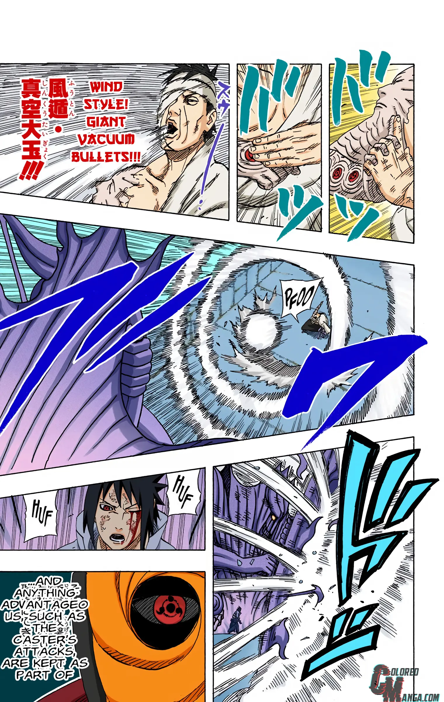 Naruto Colored Manga Online, chapter 479, page 3