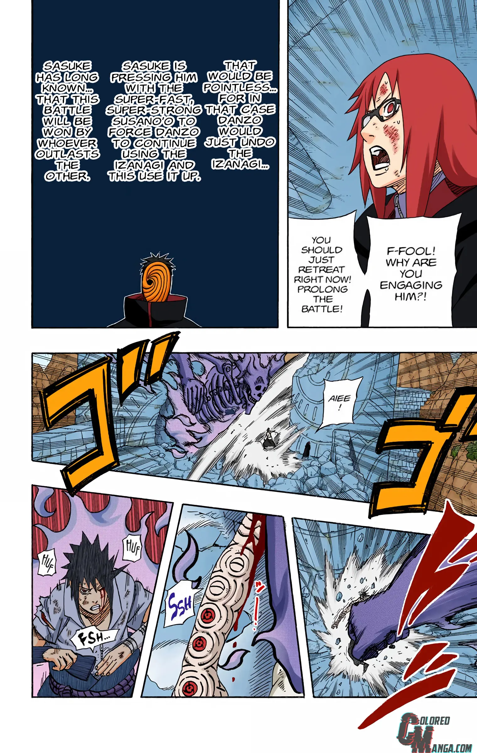 Naruto Colored Manga Online, chapter 479, page 13
