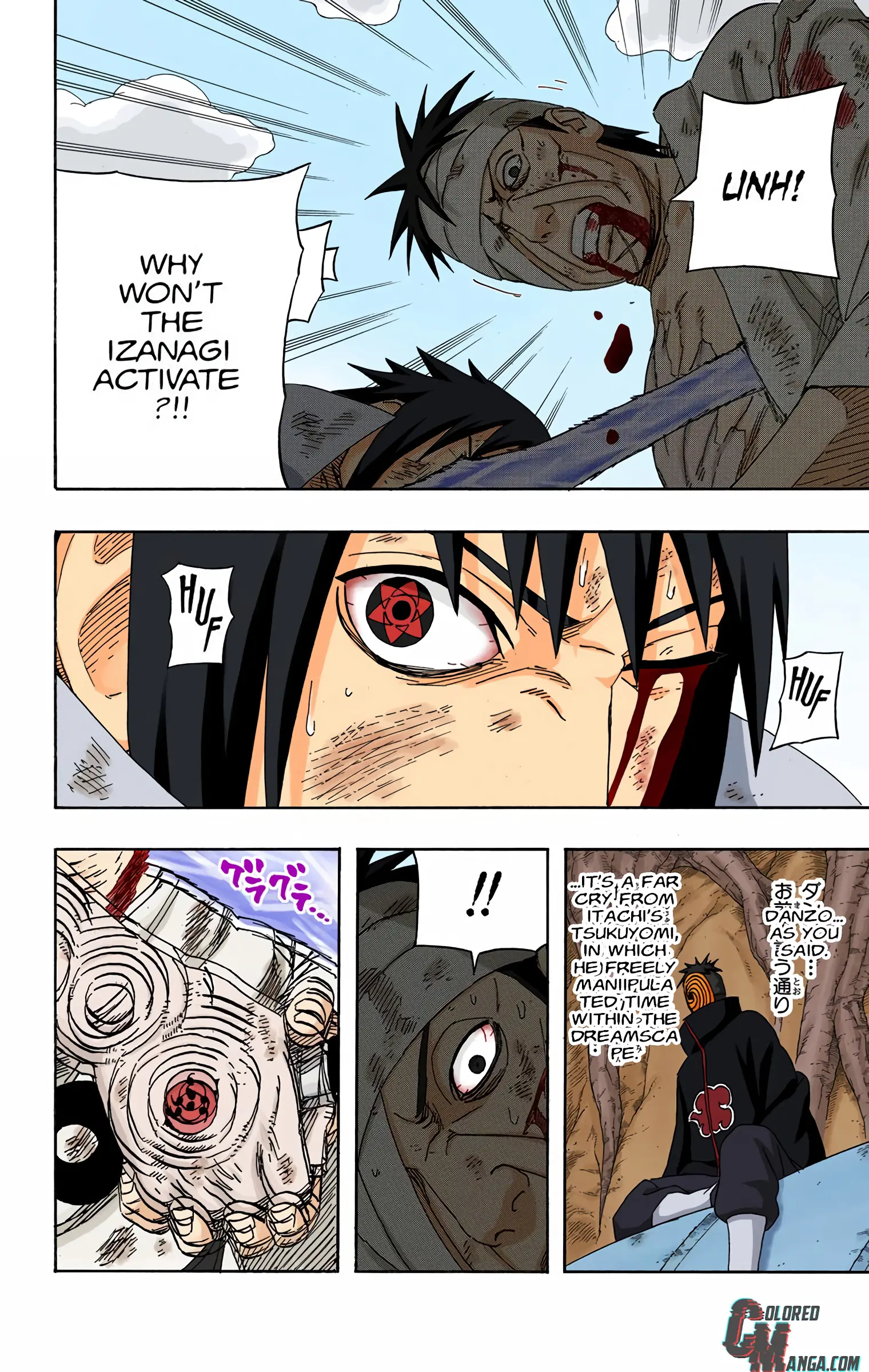 Naruto Colored Manga Online, chapter 480, page 4