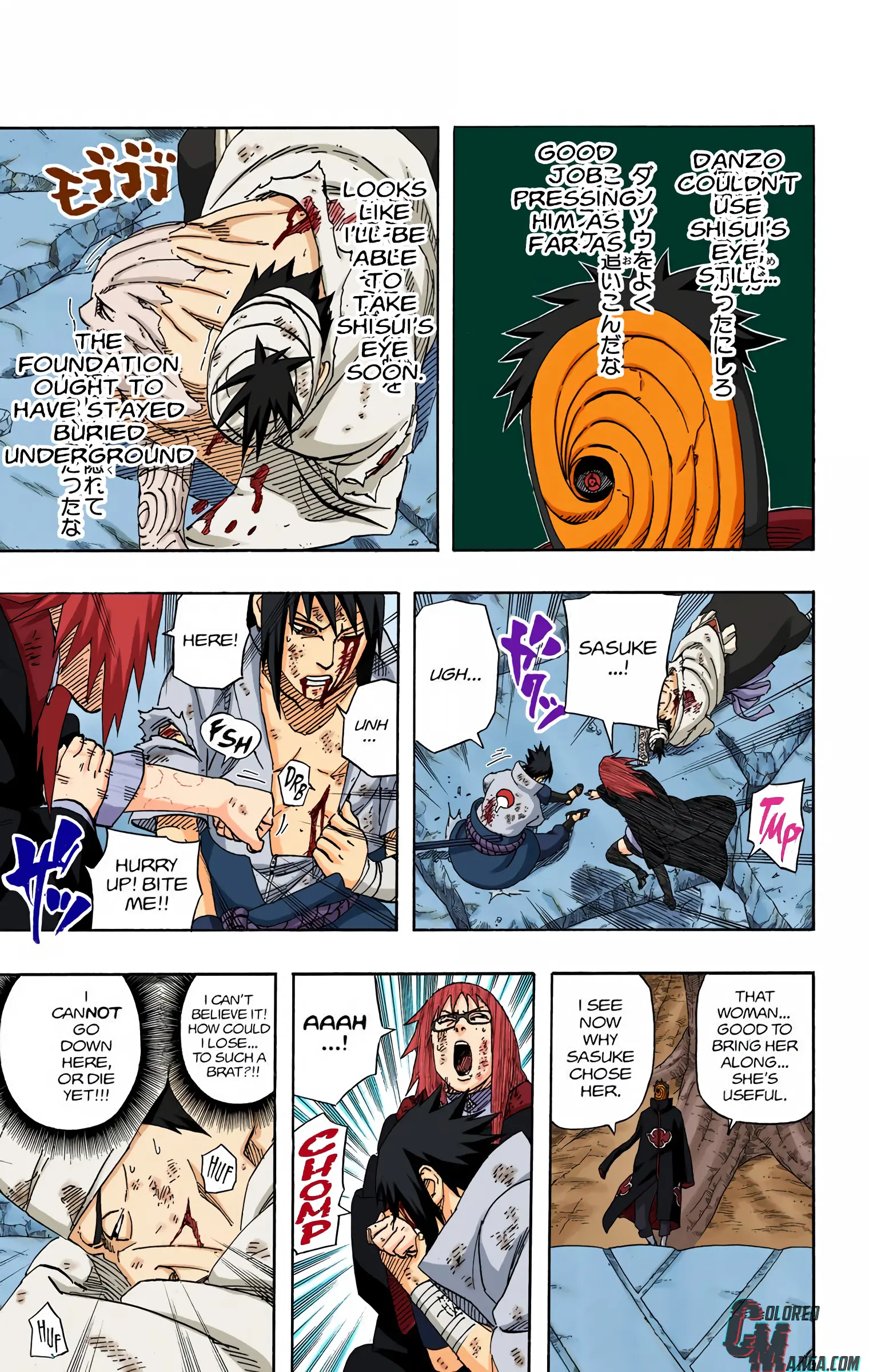 Naruto Colored Manga Online, chapter 480, page 9