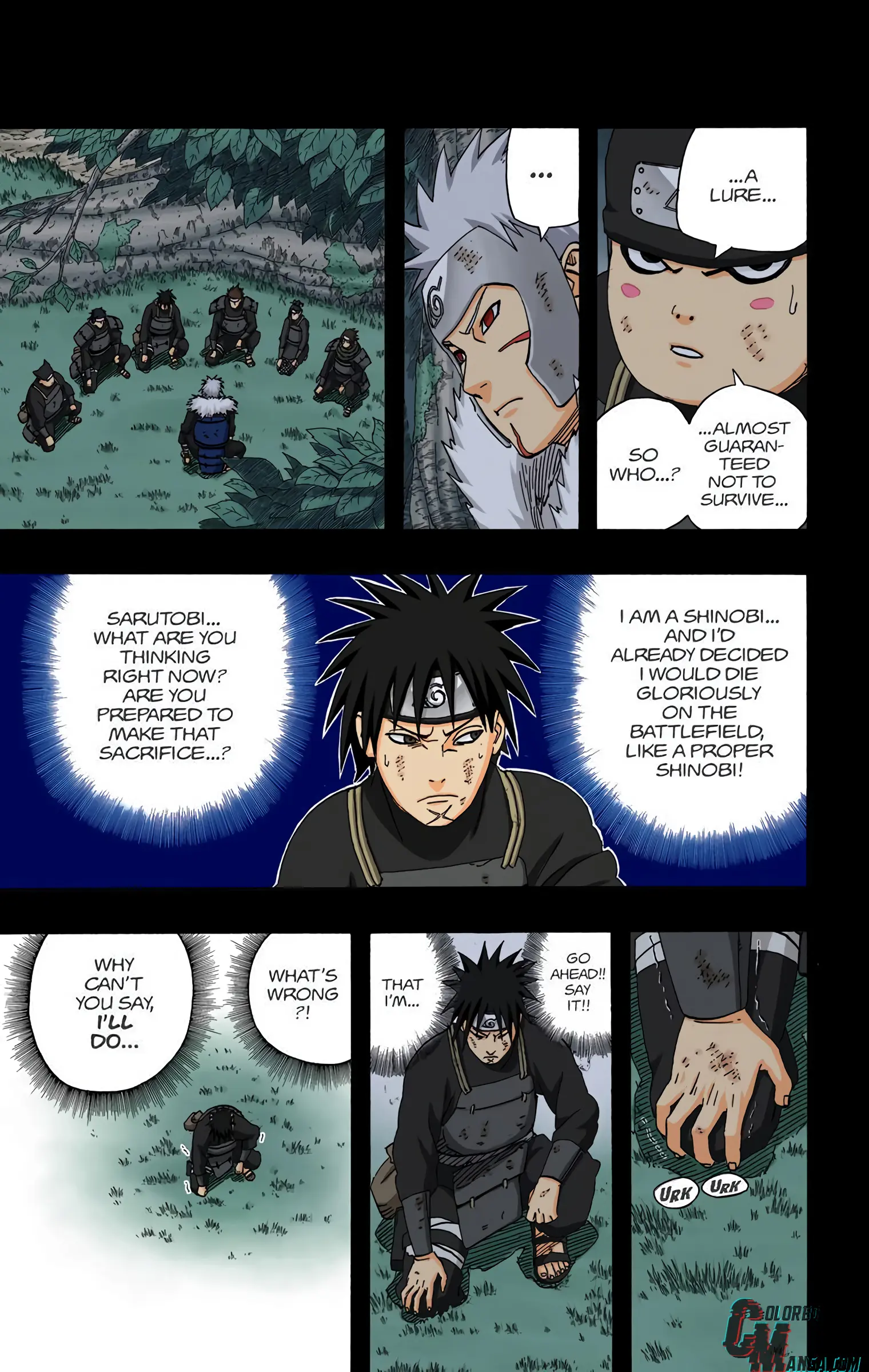 Naruto Colored Manga Online, chapter 481, page 5