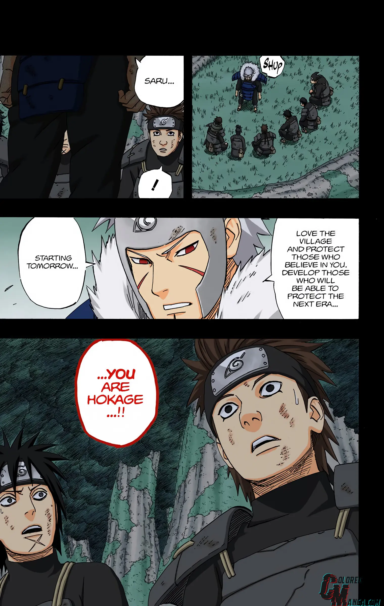 Naruto Colored Manga Online, chapter 481, page 9