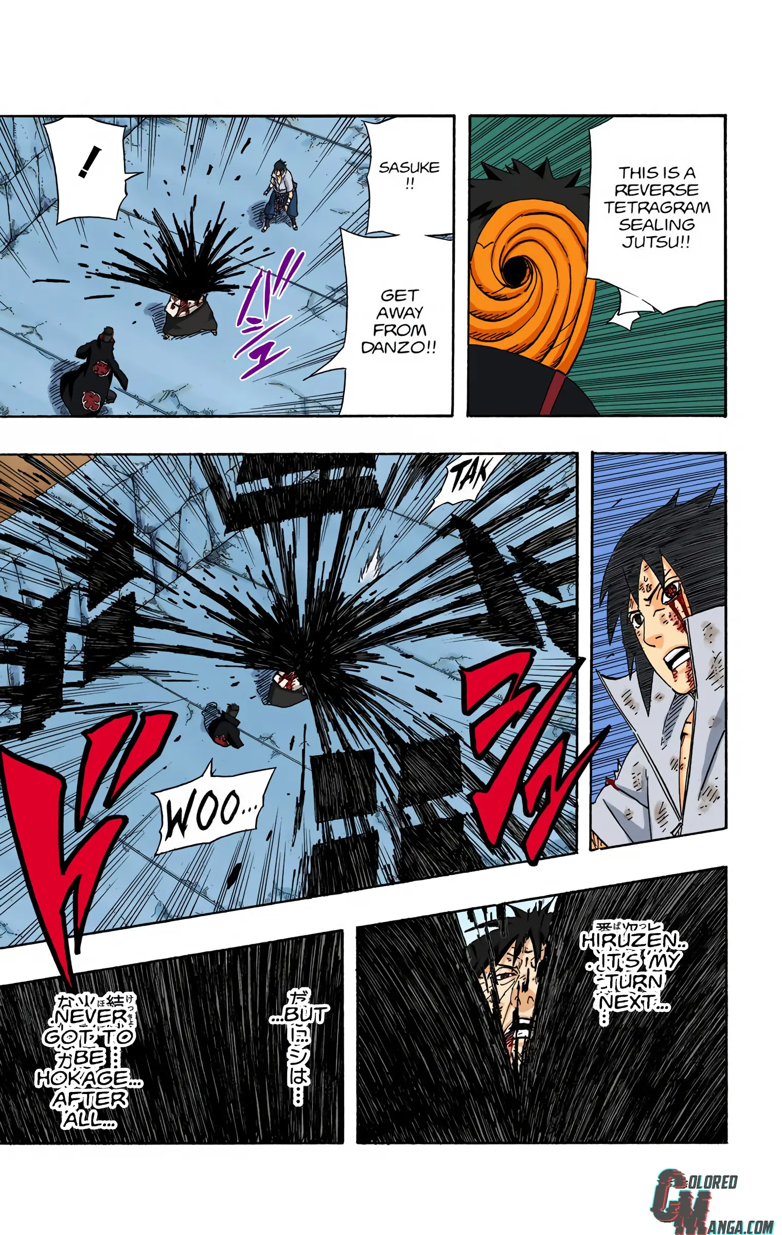 Naruto Colored Manga Online, chapter 481, page 11