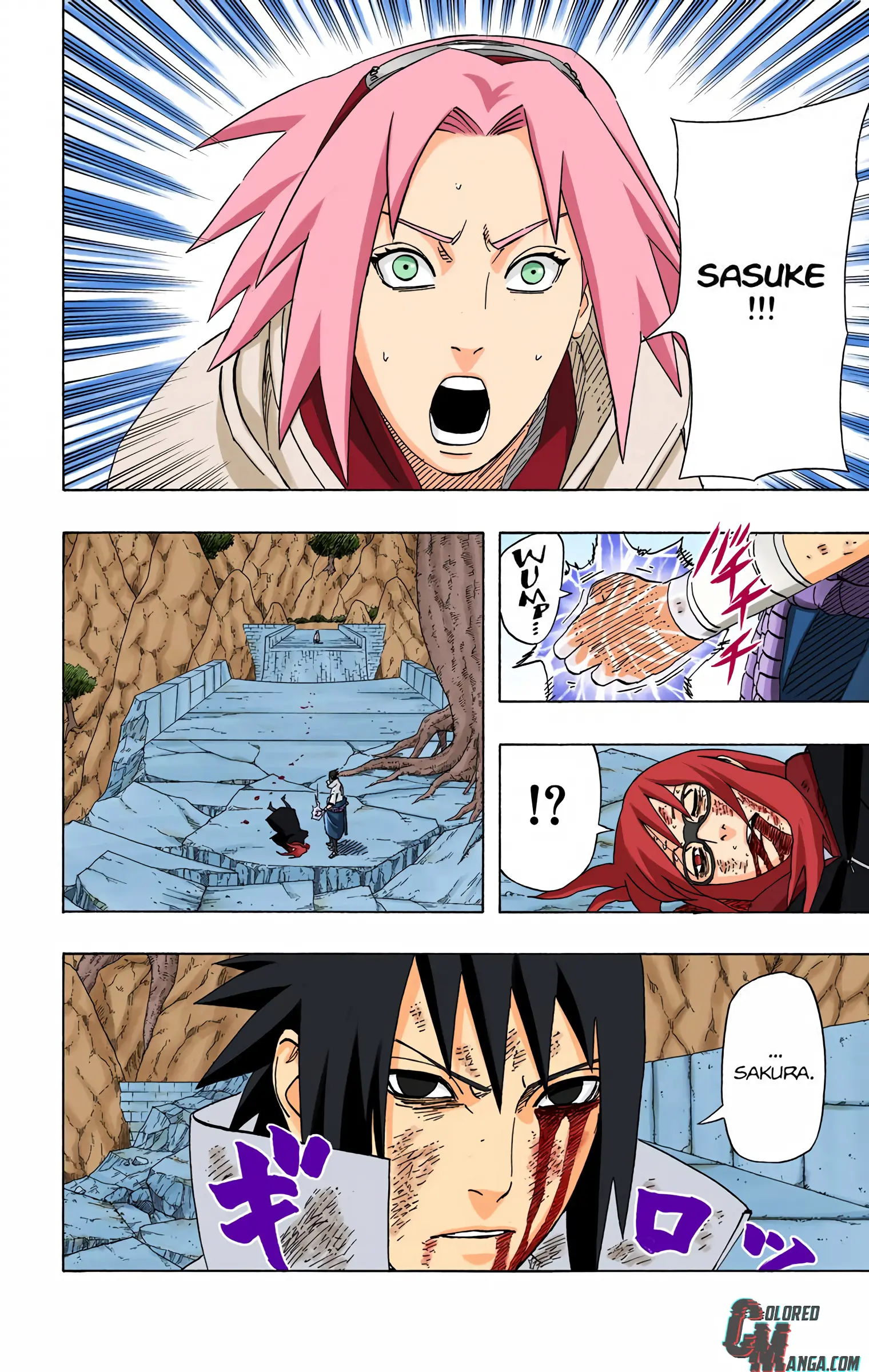 Naruto Colored Manga Online, chapter 482, page 16