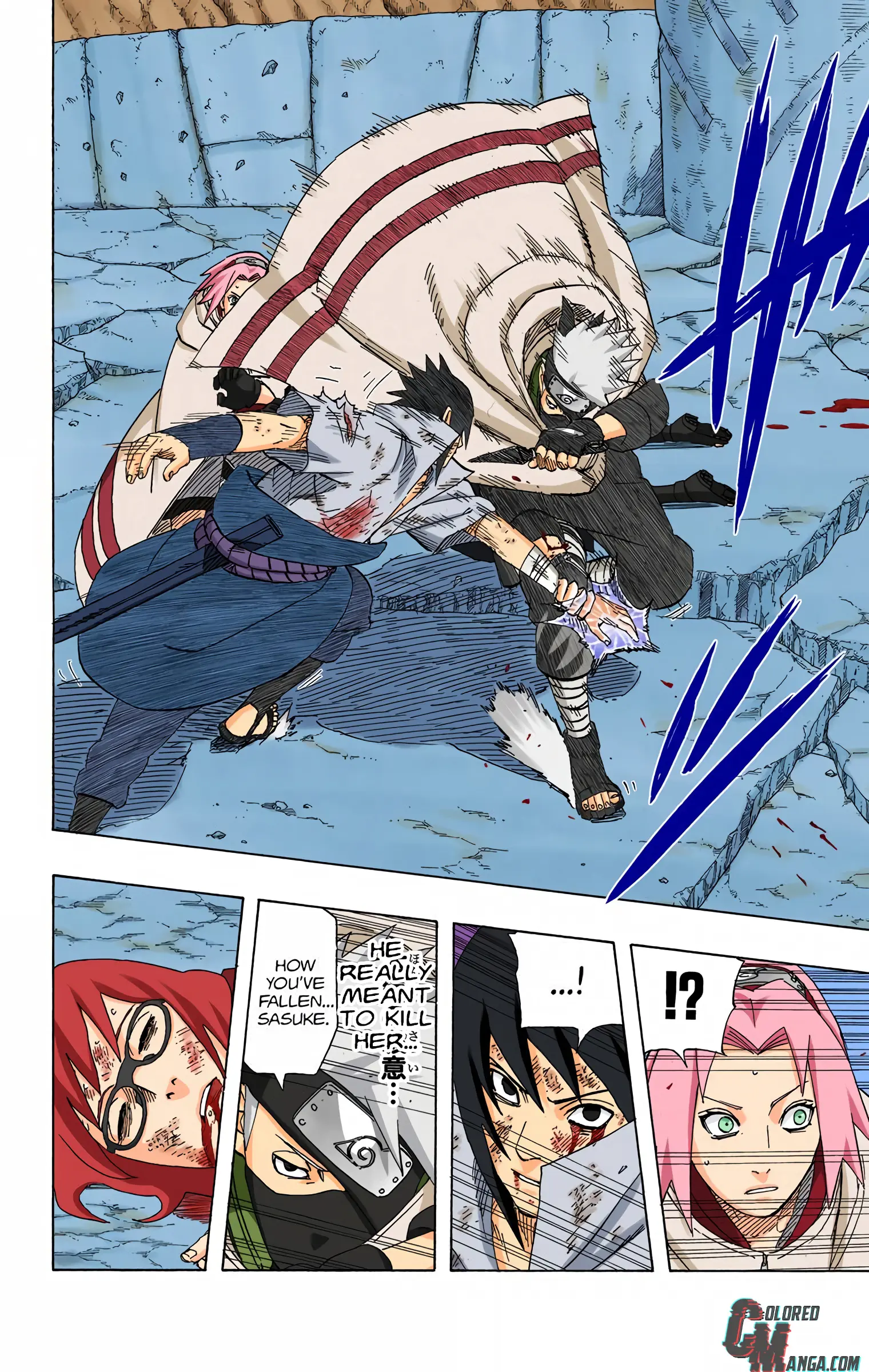 Naruto Colored Manga Online, chapter 483, page 10